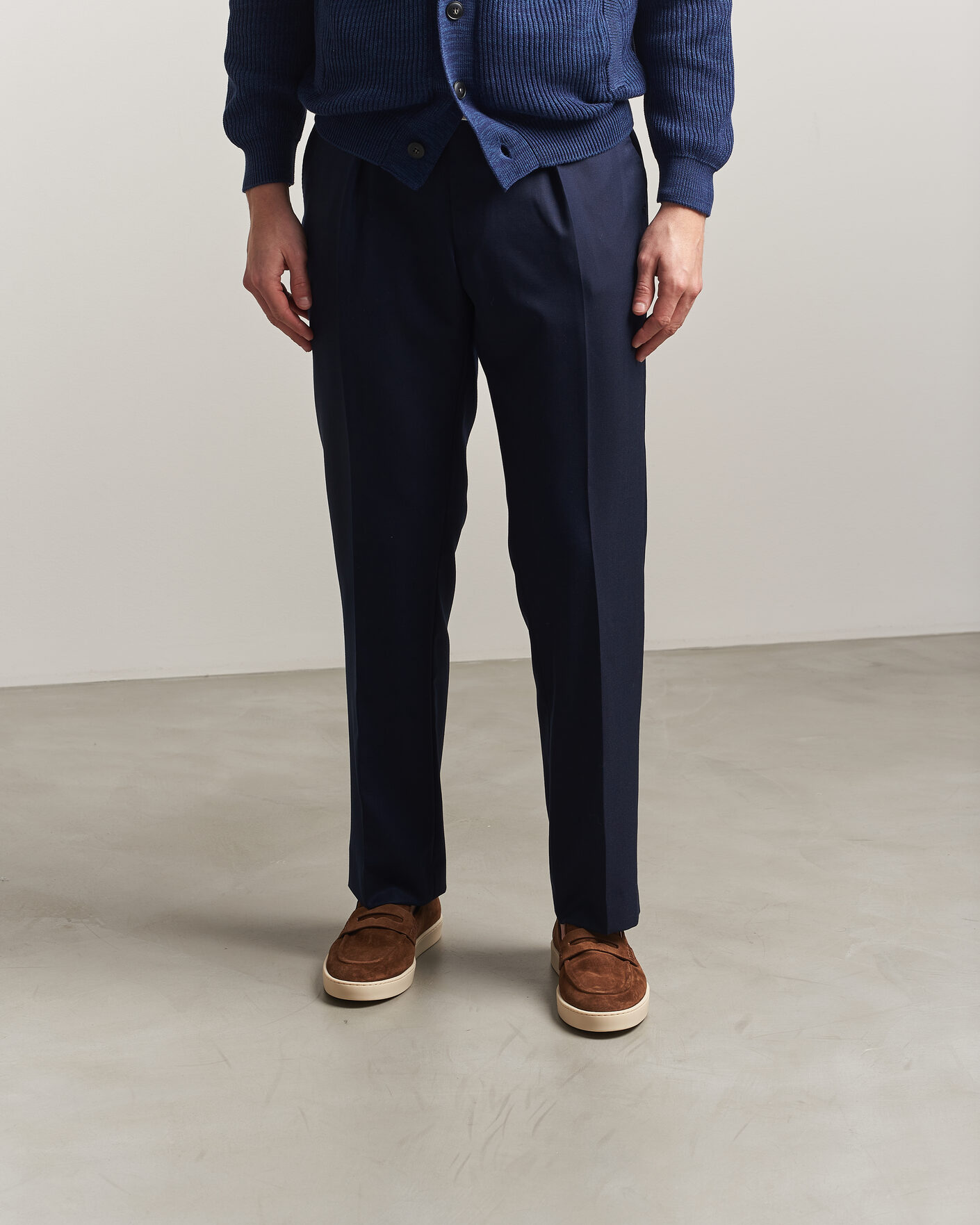 Uomini | Mocassini | Canali | Summer Loafers Brown Suede