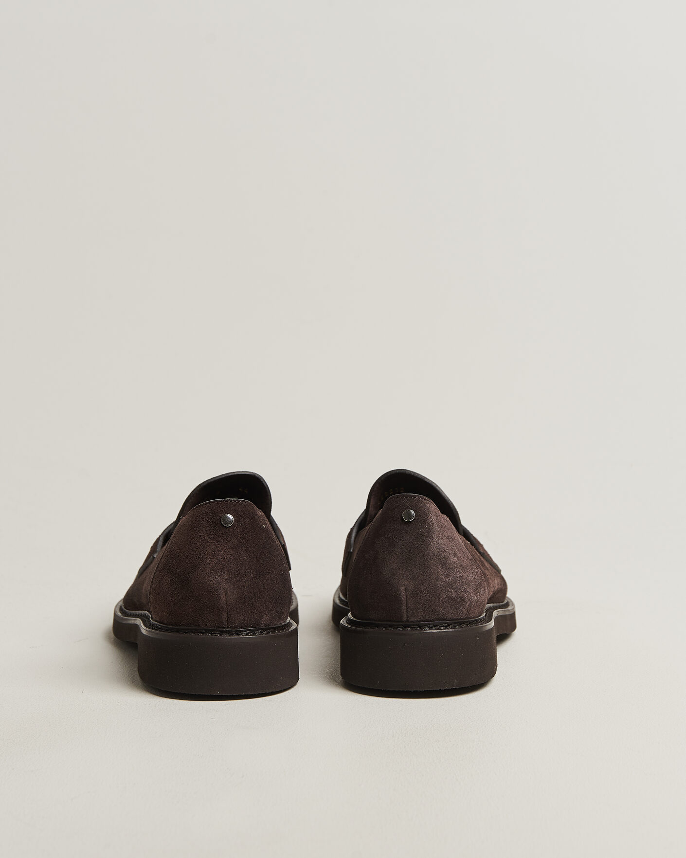 Uomini | Mocassini | Canali | Penny Loafers Dark Brown Suede