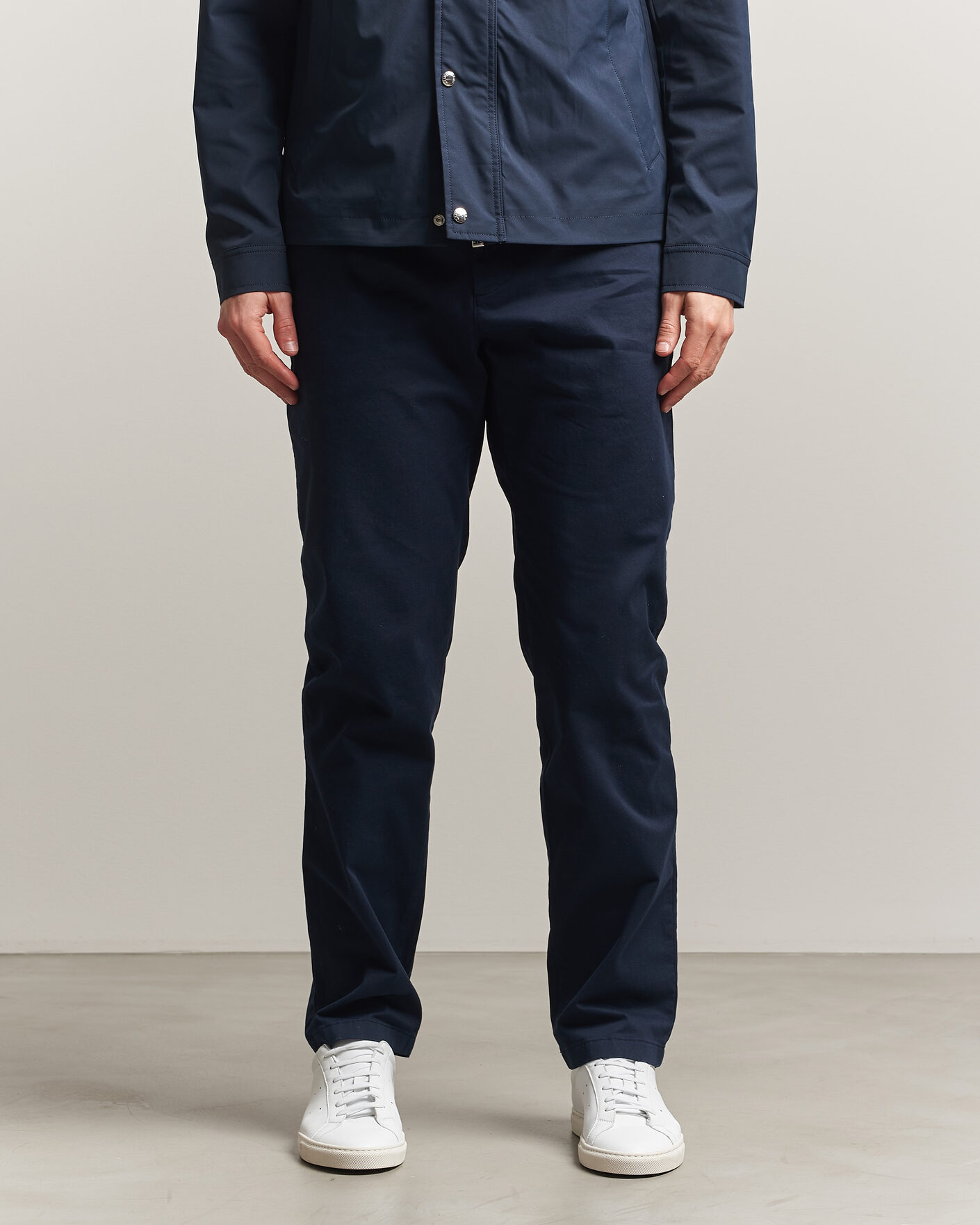 Uomini | Pantaloni | J.Lindeberg | Chaze Cotton Stretch Pants JL Navy