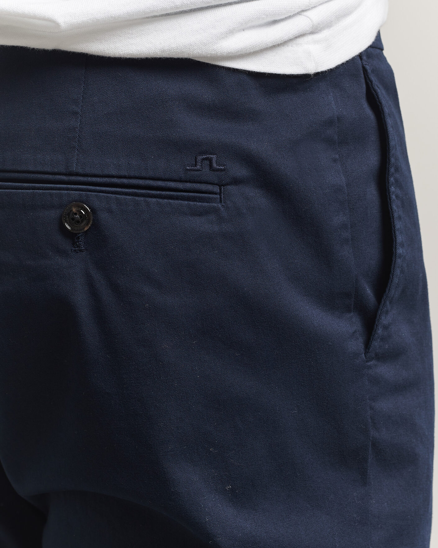 Uomini | Pantaloni | J.Lindeberg | Chaze Cotton Stretch Pants JL Navy