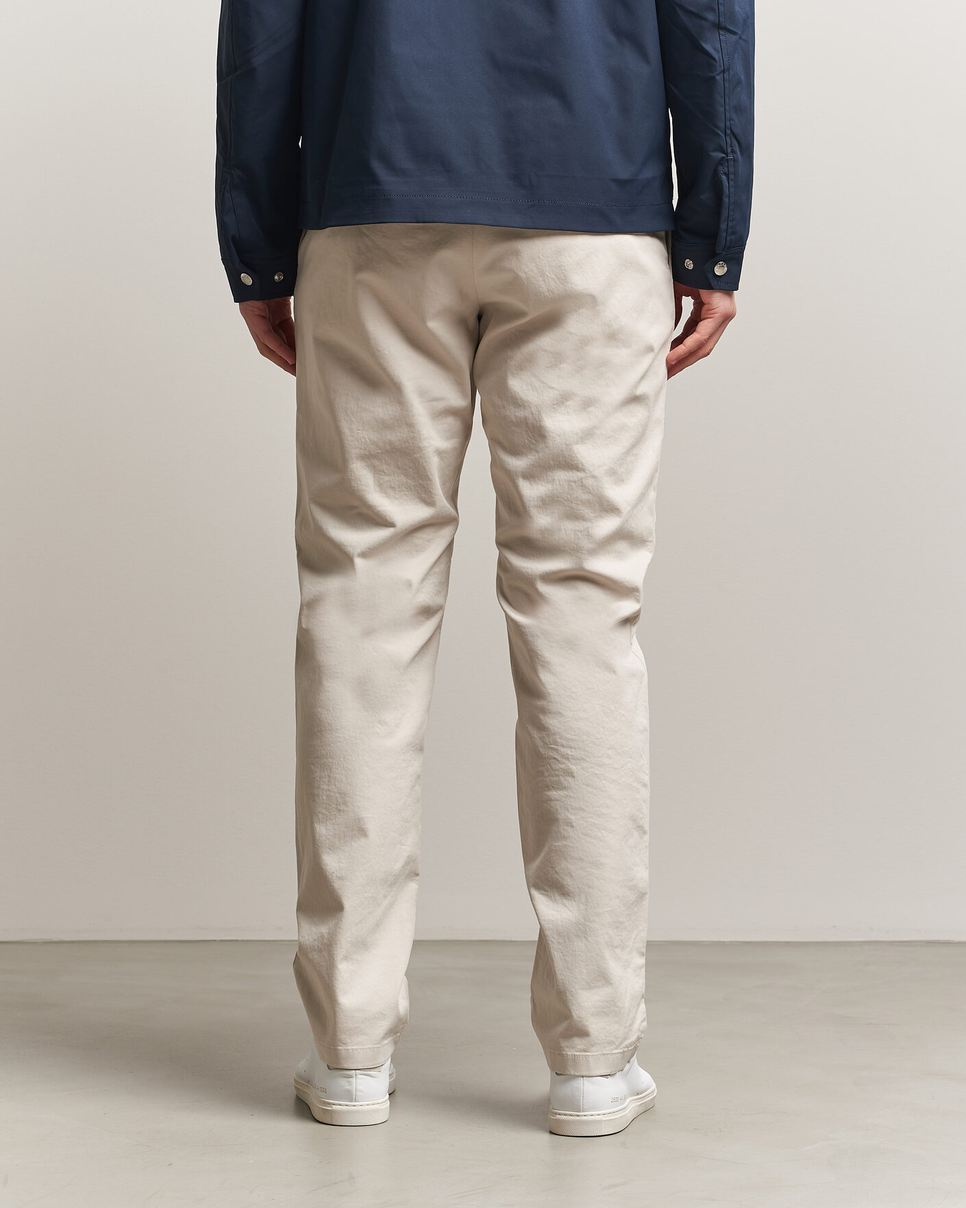 Uomini | Pantaloni | J.Lindeberg | Chaze Cotton Stretch Pants Moonbeam