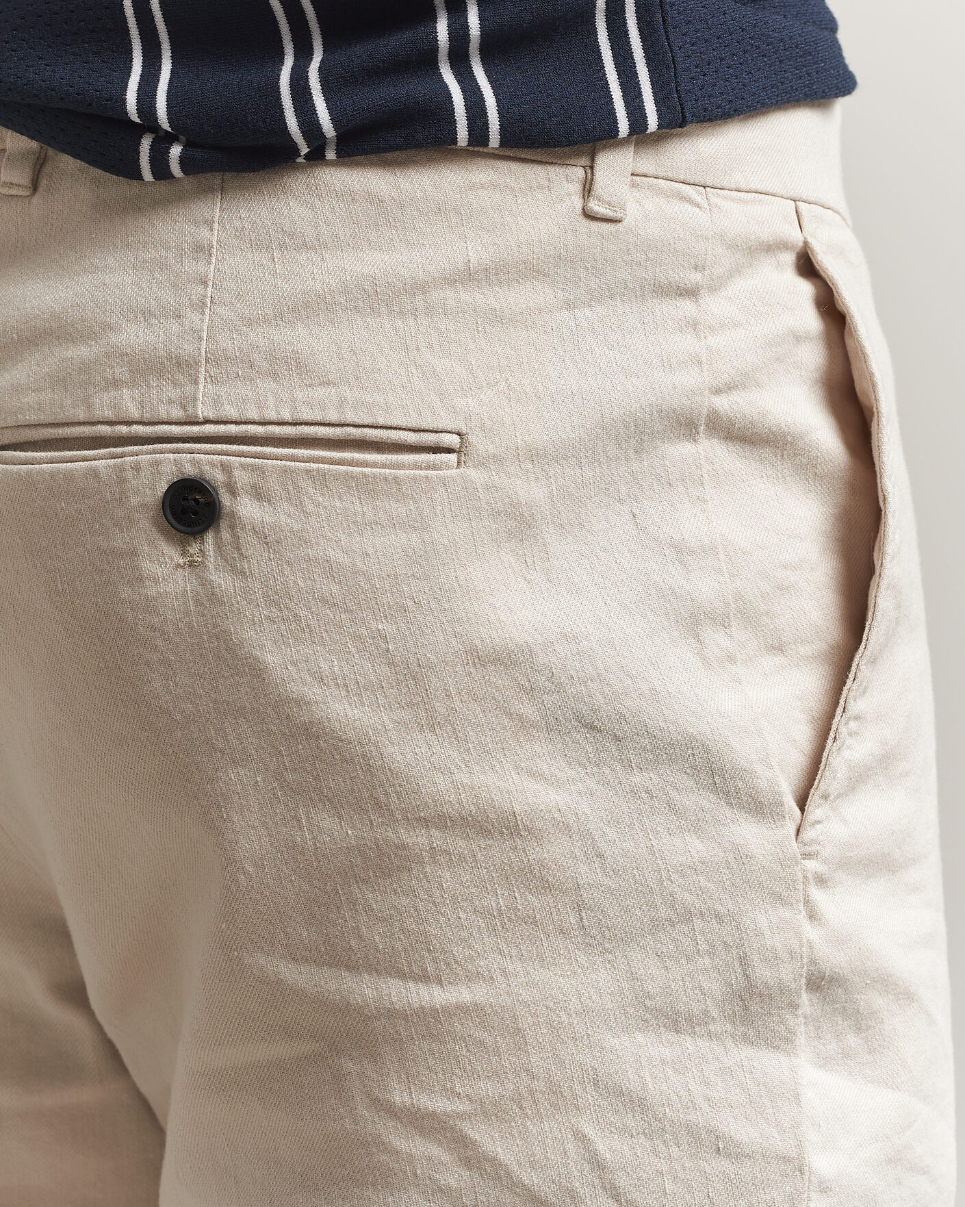 Uomini | Pantaloni | J.Lindeberg | Logan Stretch Linen Pants Moonbeam
