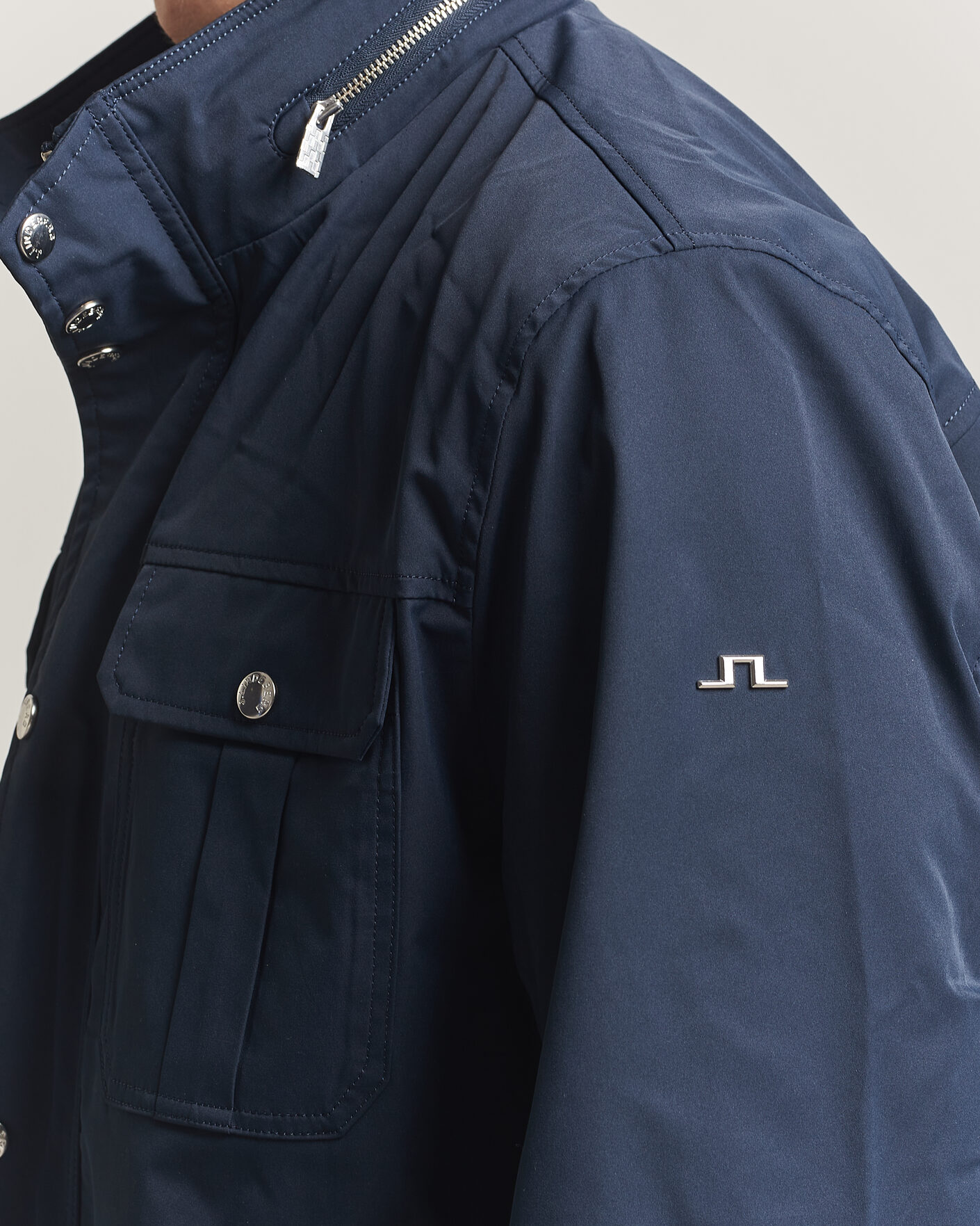 Uomini | Giacche | J.Lindeberg | Bailey Recyceled Poly Jacket JL Navy