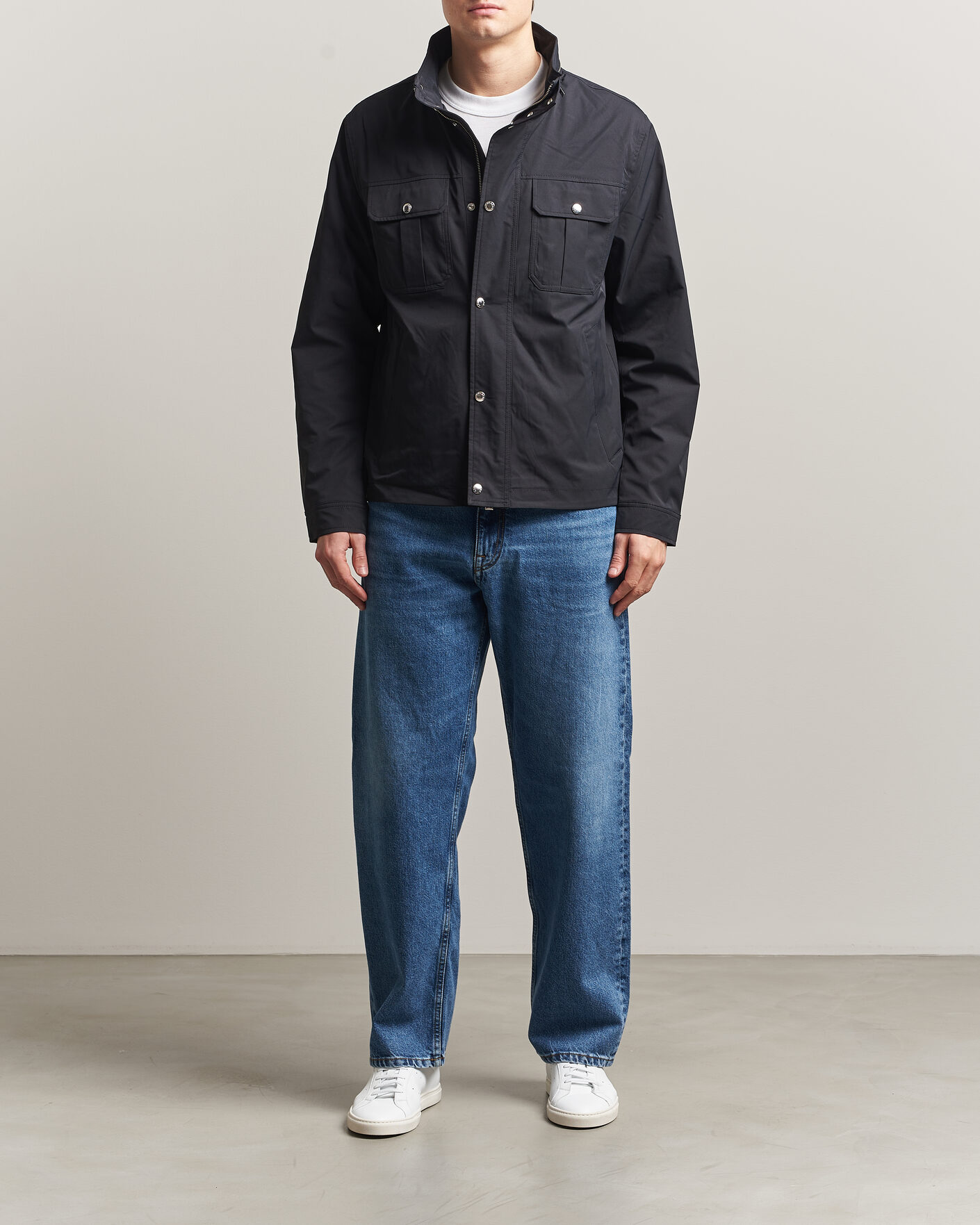 Uomini | Giacche | J.Lindeberg | Bailey Recyceled Poly Jacket Black