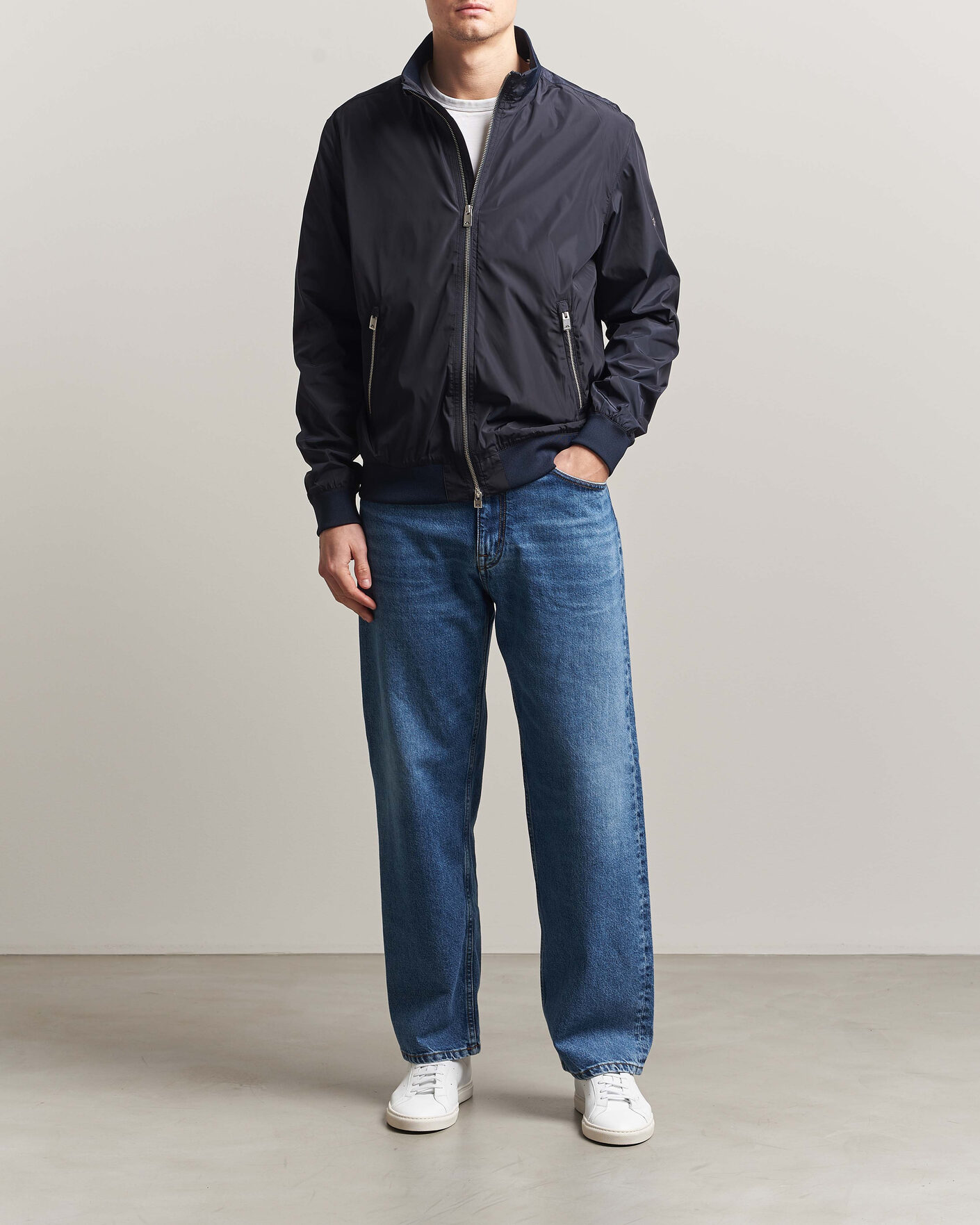 Uomini | Giacche | J.Lindeberg | Kevin Poly Jacket JL Navy
