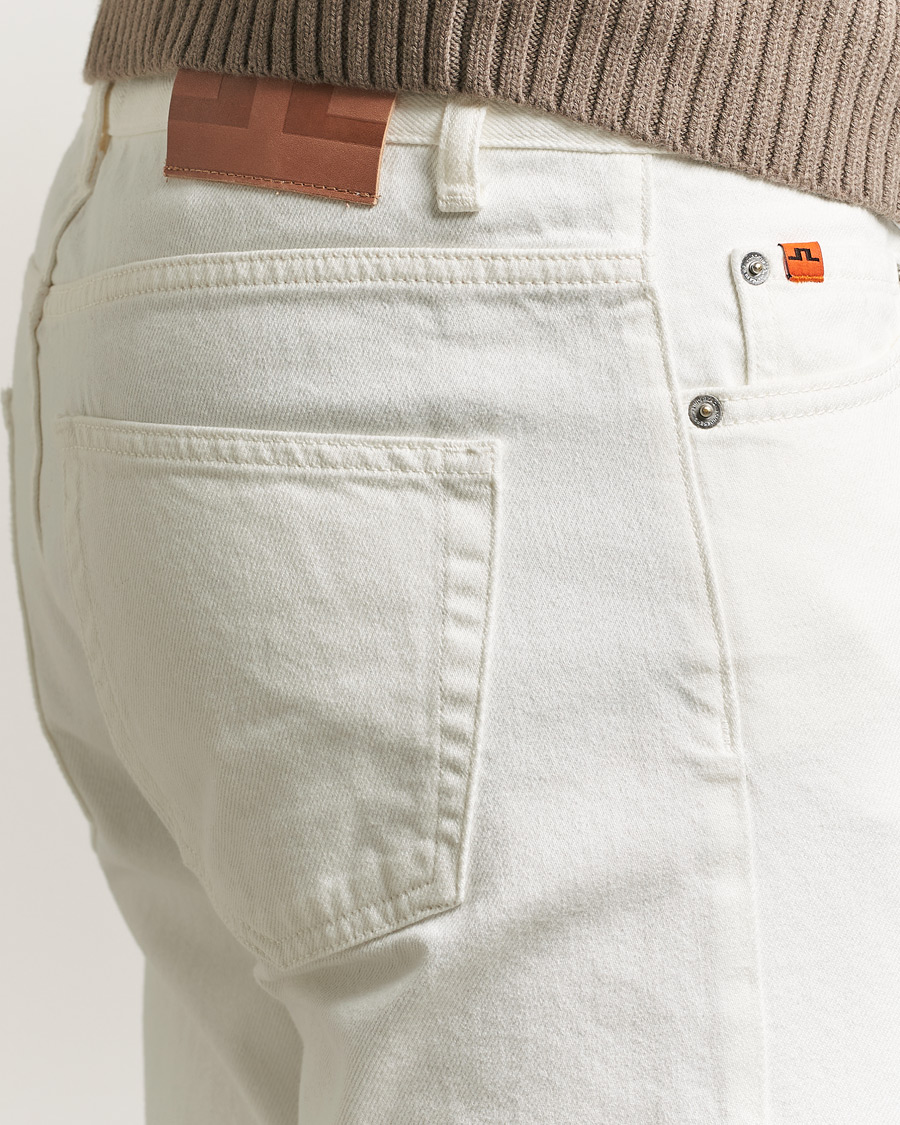 Uomini | Pantaloni | J.Lindeberg | Cody Regular 5-Pocket Pants White