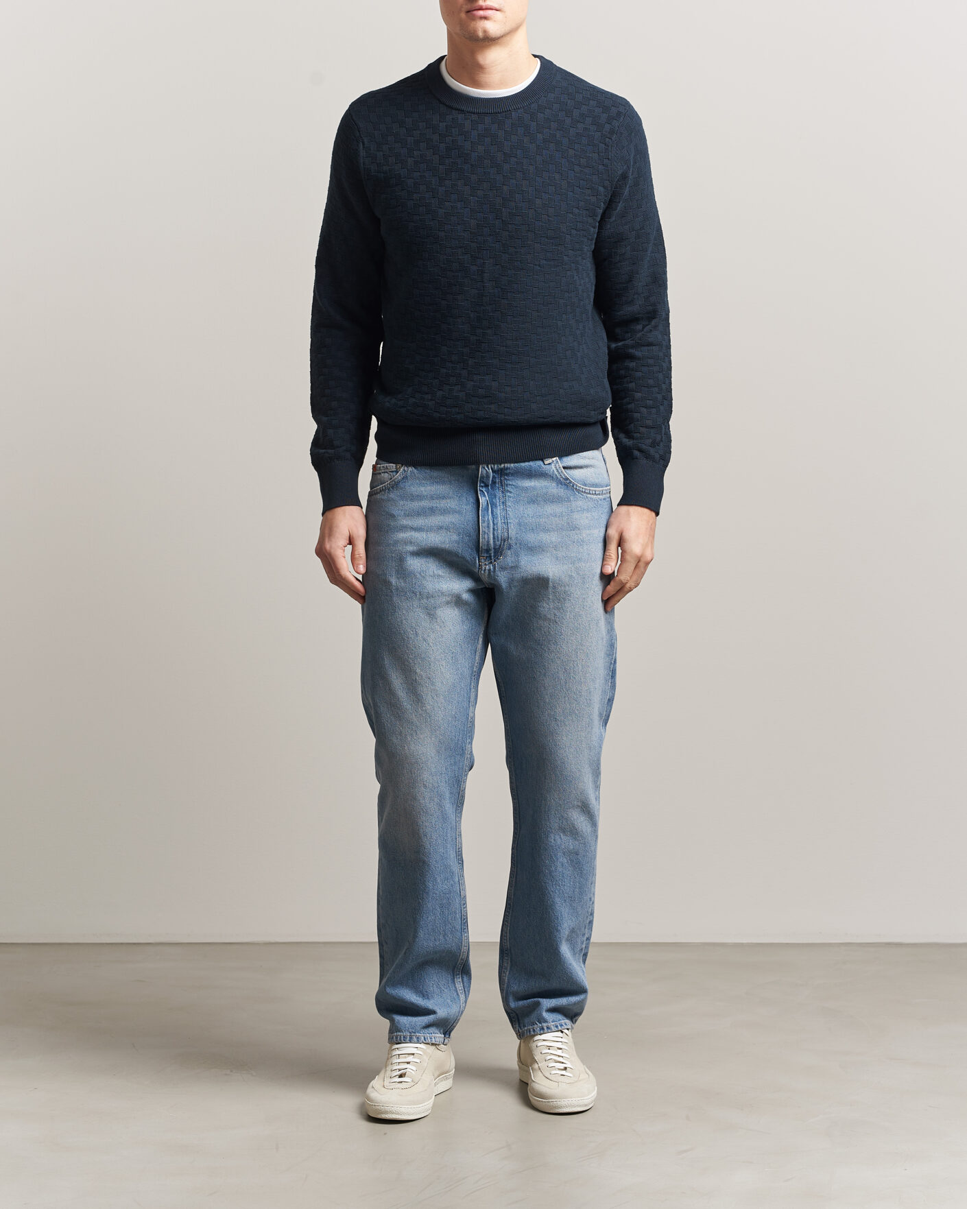 Uomini | Jeans | J.Lindeberg | Cody Light Wash Regular Jeans Light Blue