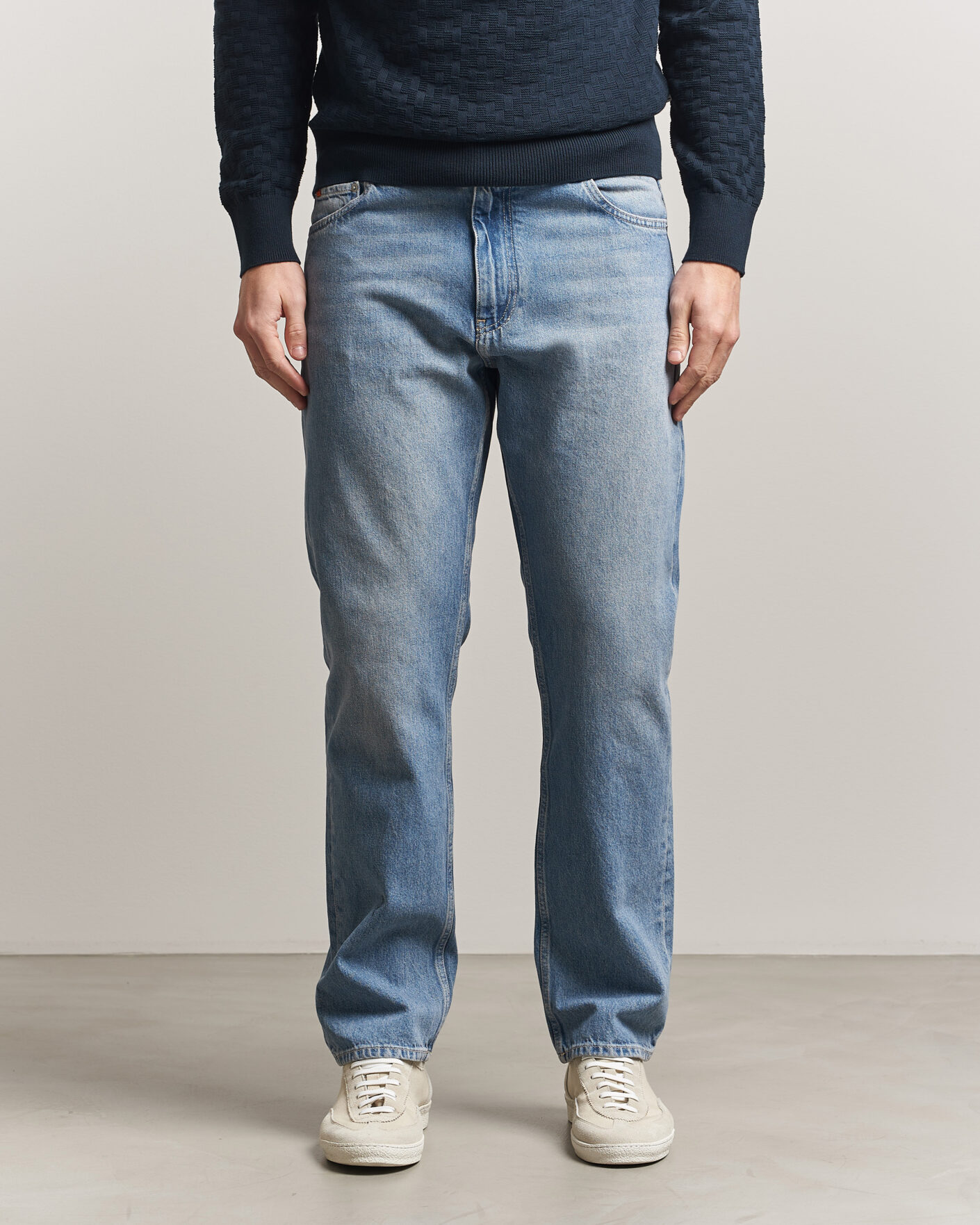 Uomini | Jeans | J.Lindeberg | Cody Light Wash Regular Jeans Light Blue