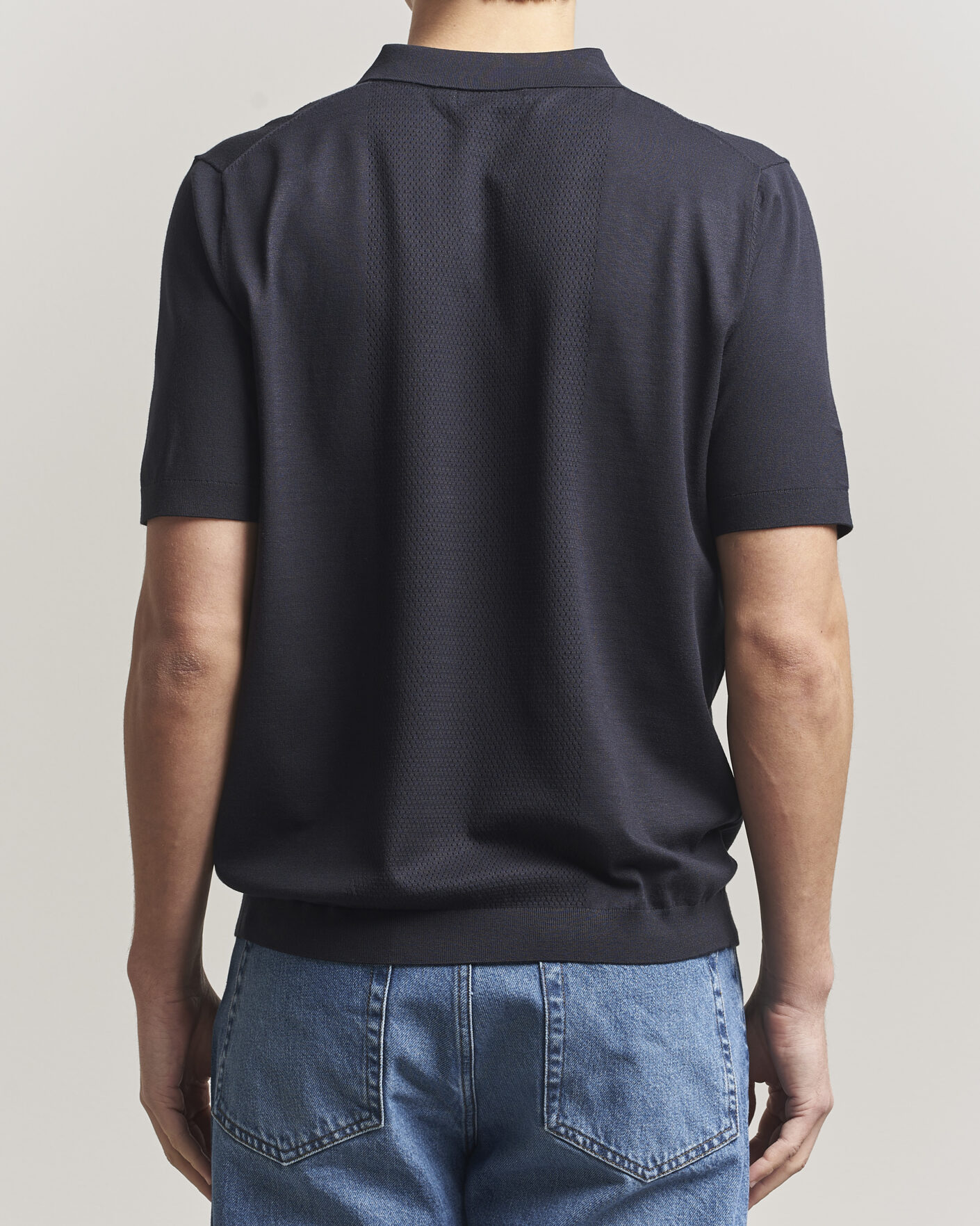 Uomini | Polo | J.Lindeberg | Reymond Knit Polo JL Navy