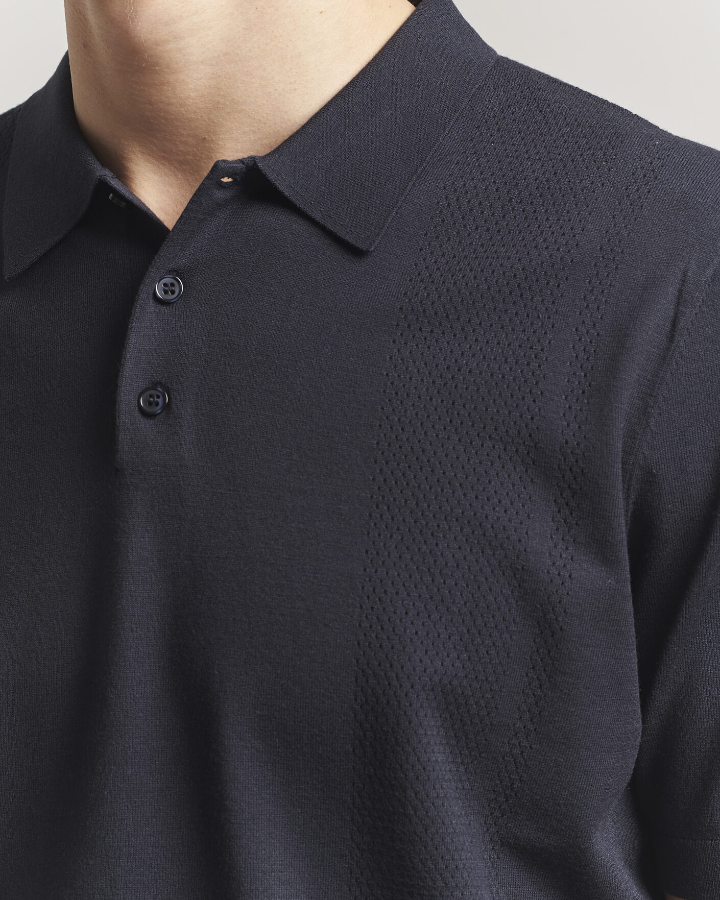 Uomini | Polo | J.Lindeberg | Reymond Knit Polo JL Navy