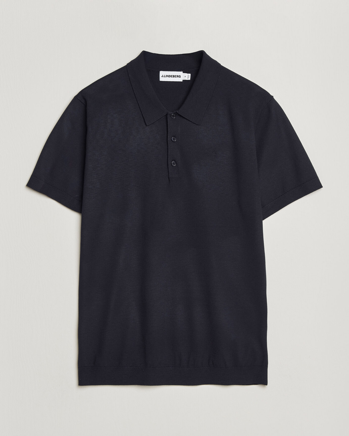 Uomini | Polo | J.Lindeberg | Ridge Knitted Polo JL Navy