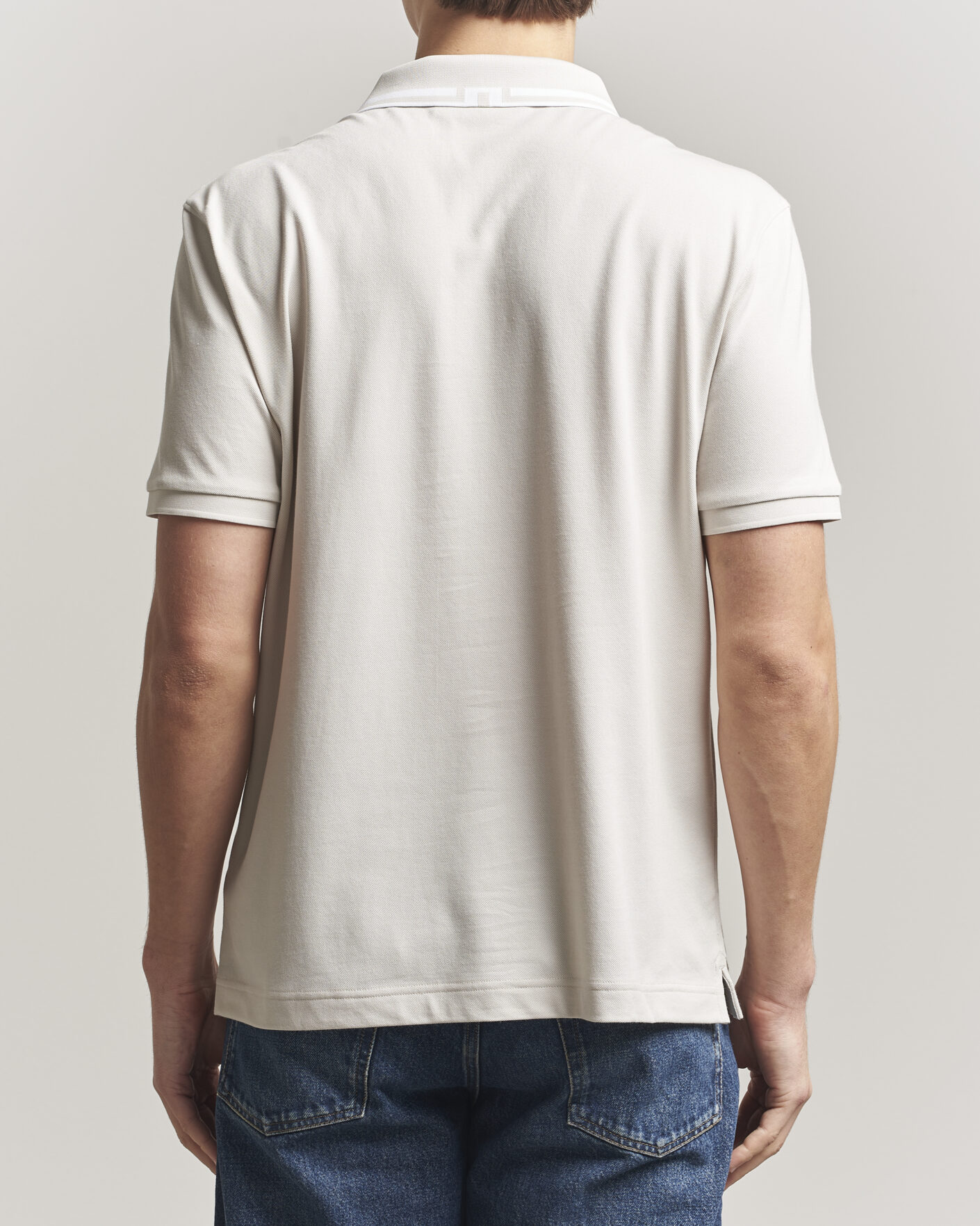 Uomini | Polo | J.Lindeberg | Joey Tipping Polo Moonbeam