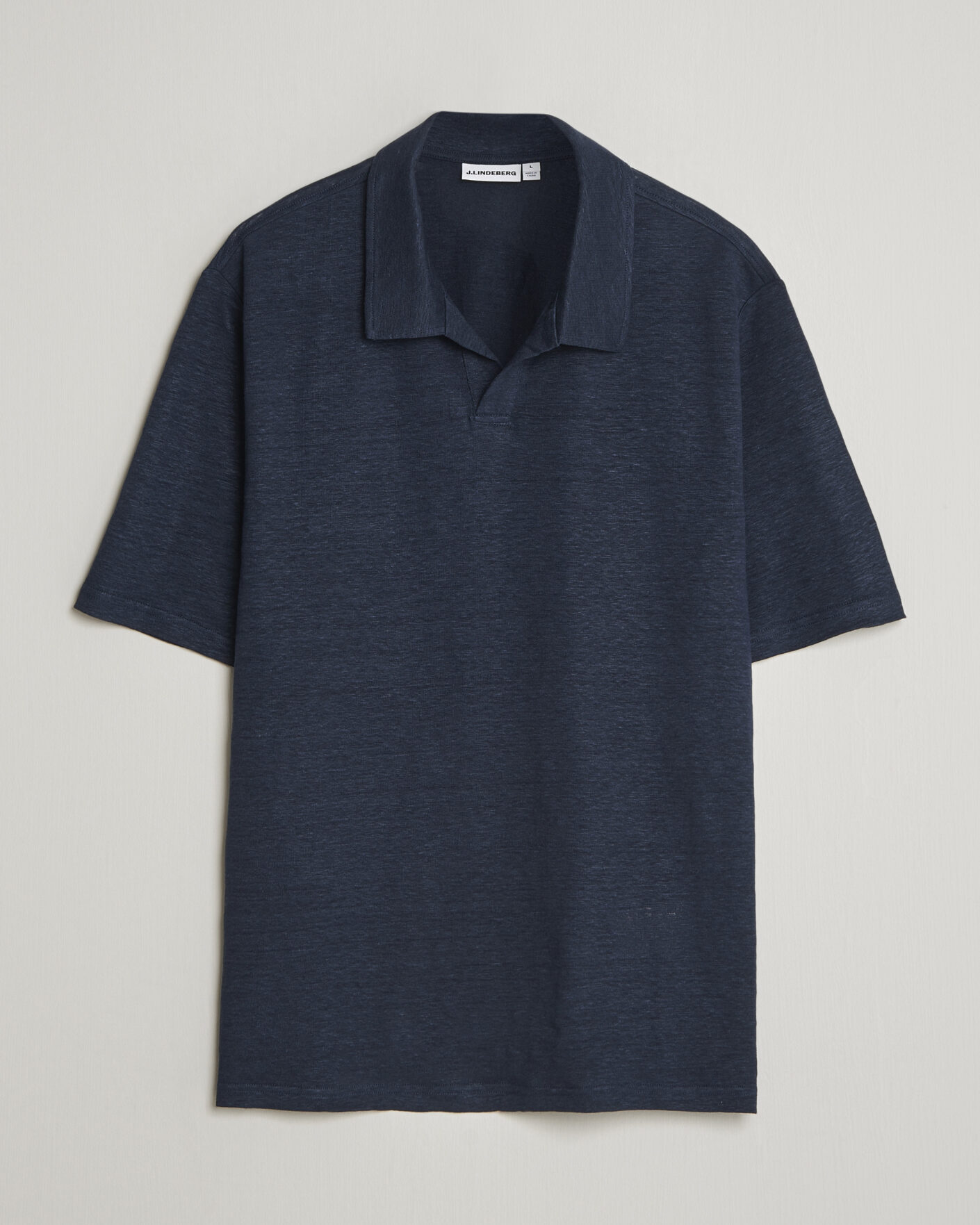 Uomini | Polo | J.Lindeberg | Roy Linen Polo JL Navy