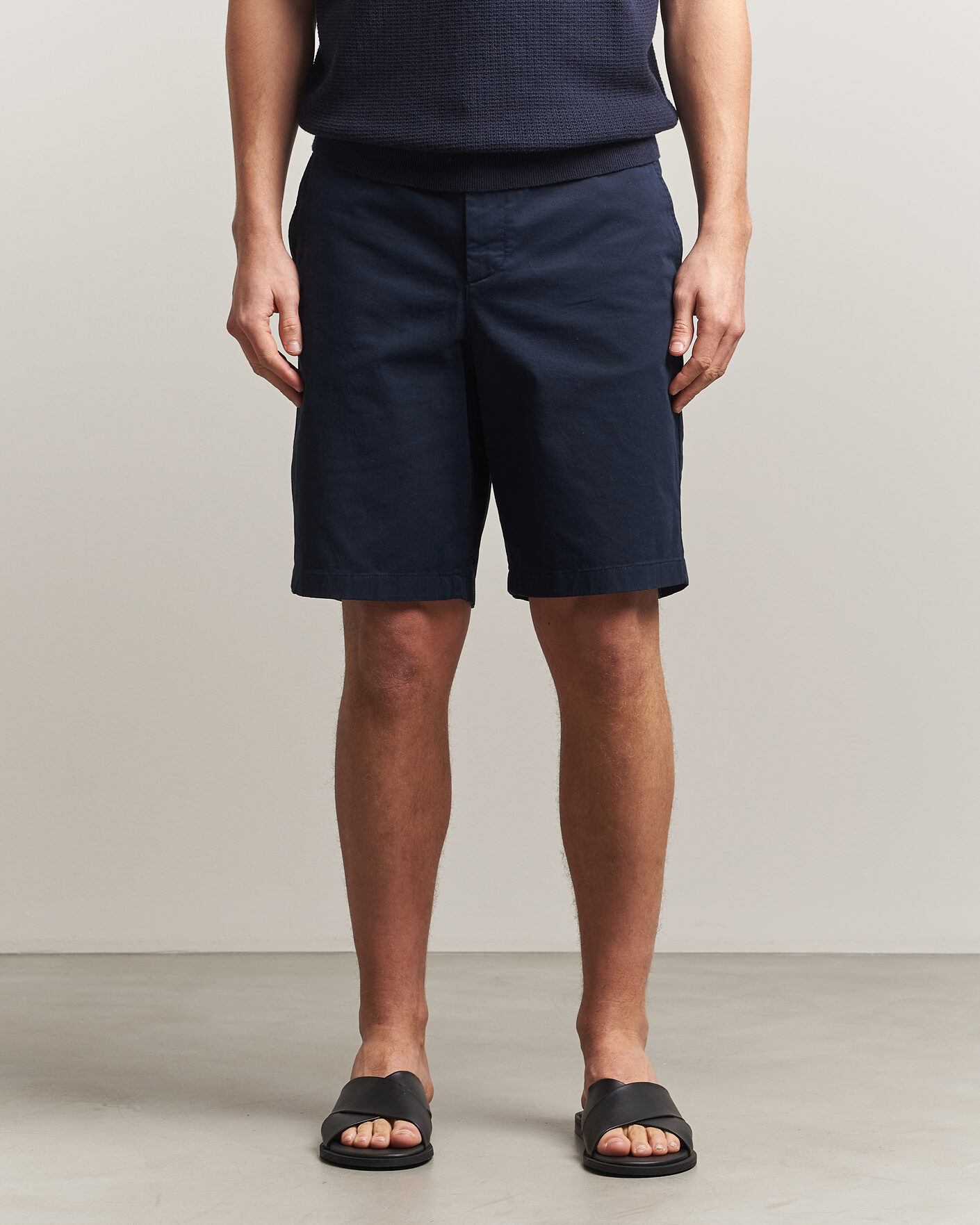 Uomini | Pantaloncini | J.Lindeberg | Shane Cotton Stretch Shorts JL Navy