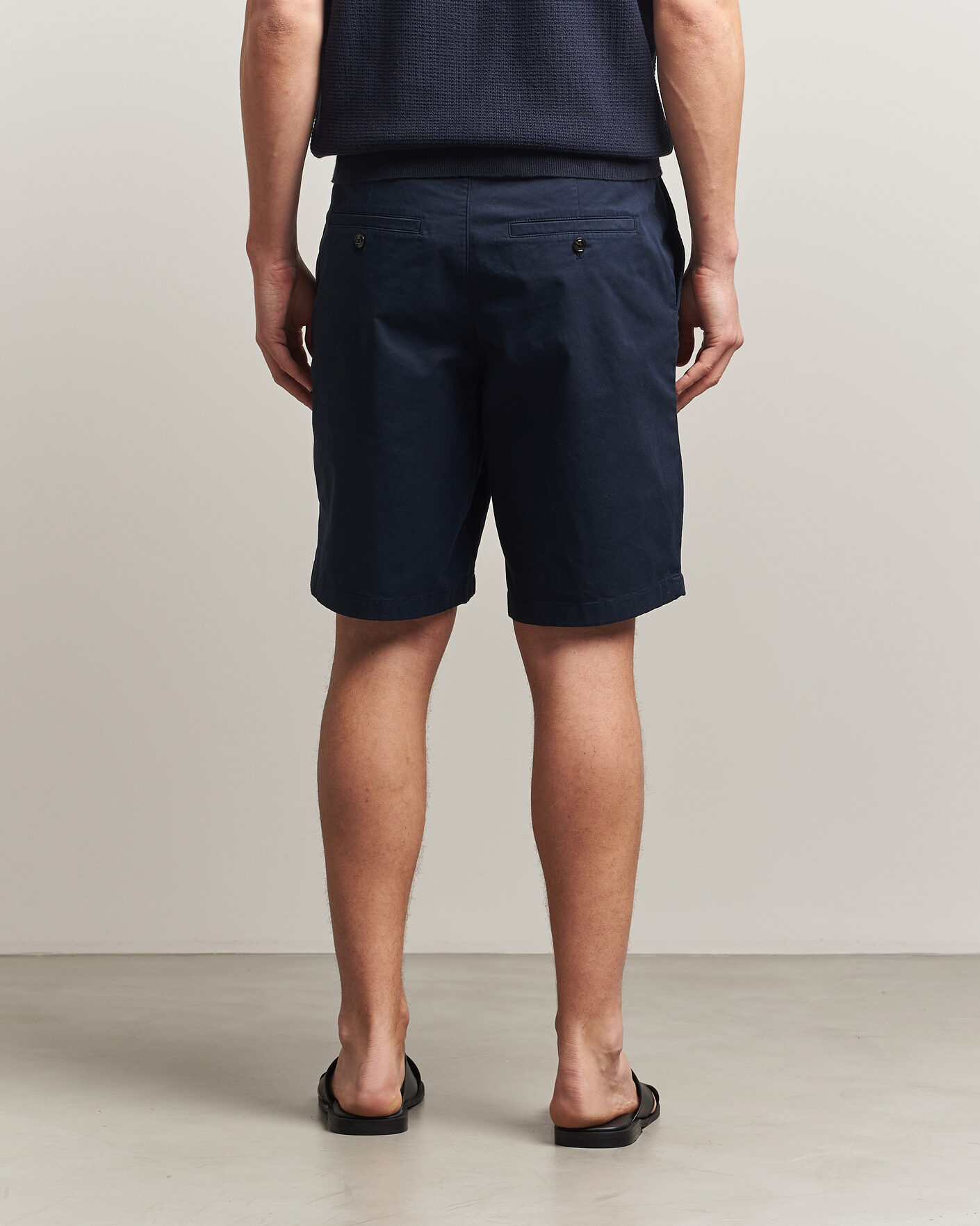 Uomini | Pantaloncini | J.Lindeberg | Shane Cotton Stretch Shorts JL Navy