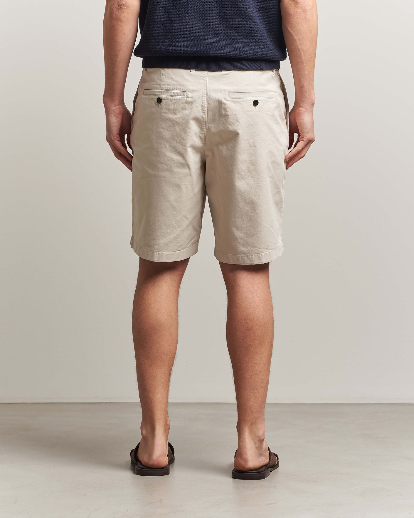 Uomini | Pantaloncini | J.Lindeberg | Shane Cotton Stretch Shorts Moonbeam