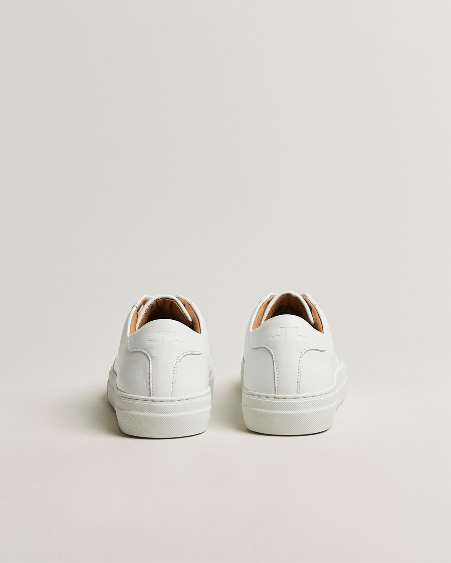 Uomini | Sneakers | J.Lindeberg | Art Signature Leather Sneaker White