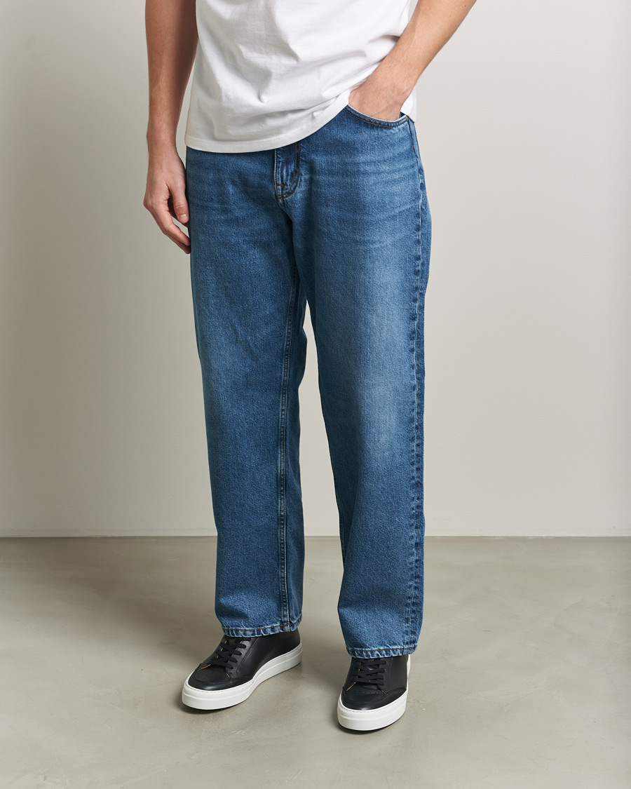 Uomini | Sneakers | J.Lindeberg | Art Signature Leather Sneaker Black