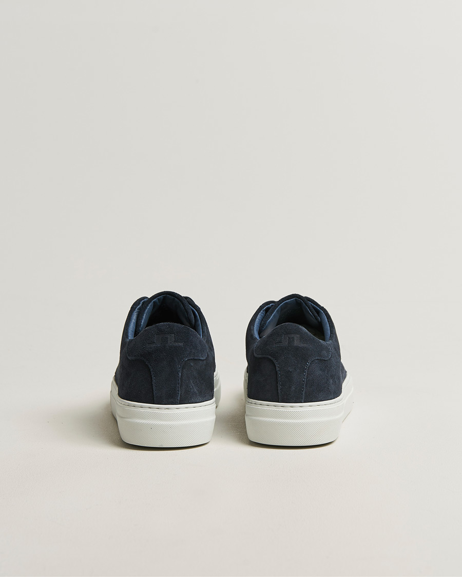 Uomini | Sneakers | J.Lindeberg | Art Signature Suede Sneaker JL Navy