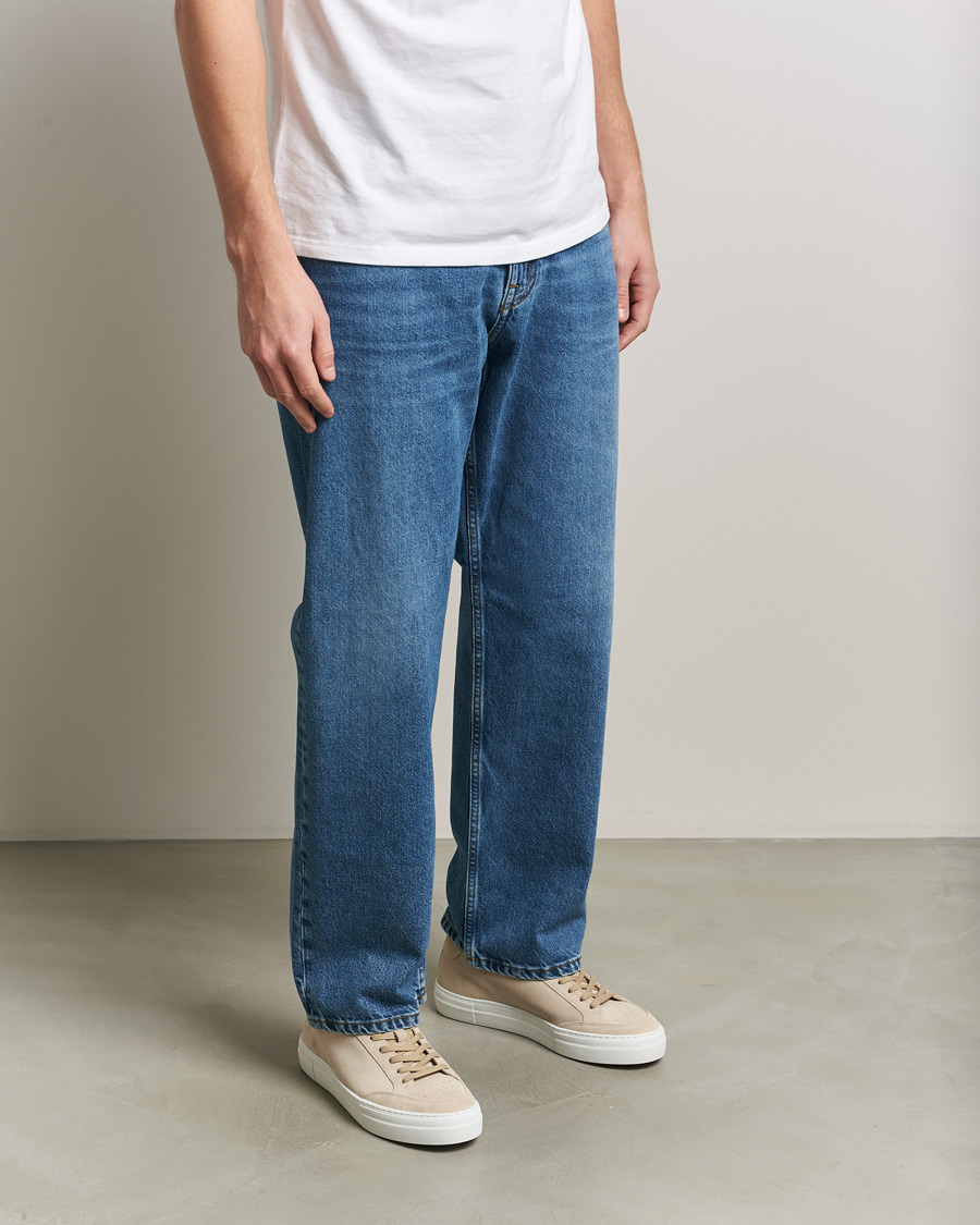 Uomini | Sneakers | J.Lindeberg | Art Signature Suede Sneaker Moonbeam