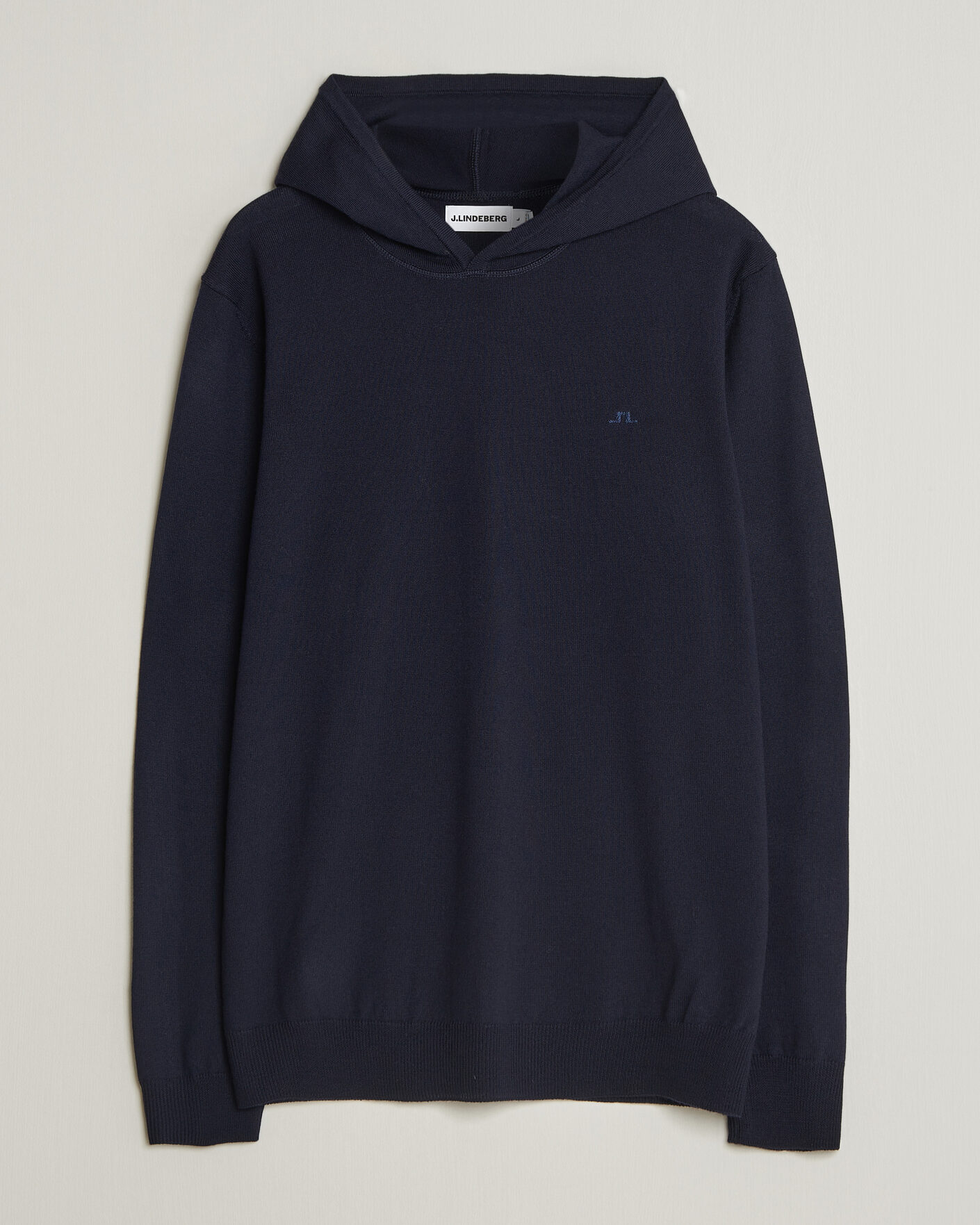Uomini | Maglieria | J.Lindeberg | Karl Merino Hoodie JL Navy