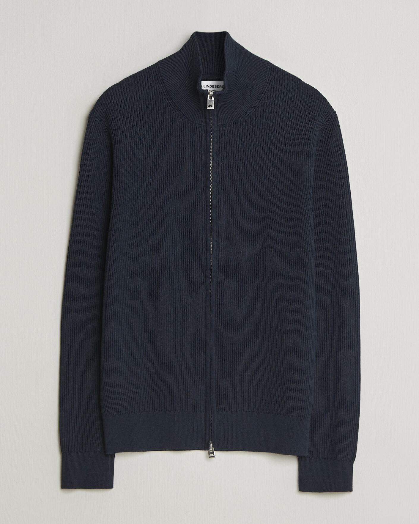 Uomini | Maglieria | J.Lindeberg | Alexis Full Zip Cardigan JL Navy