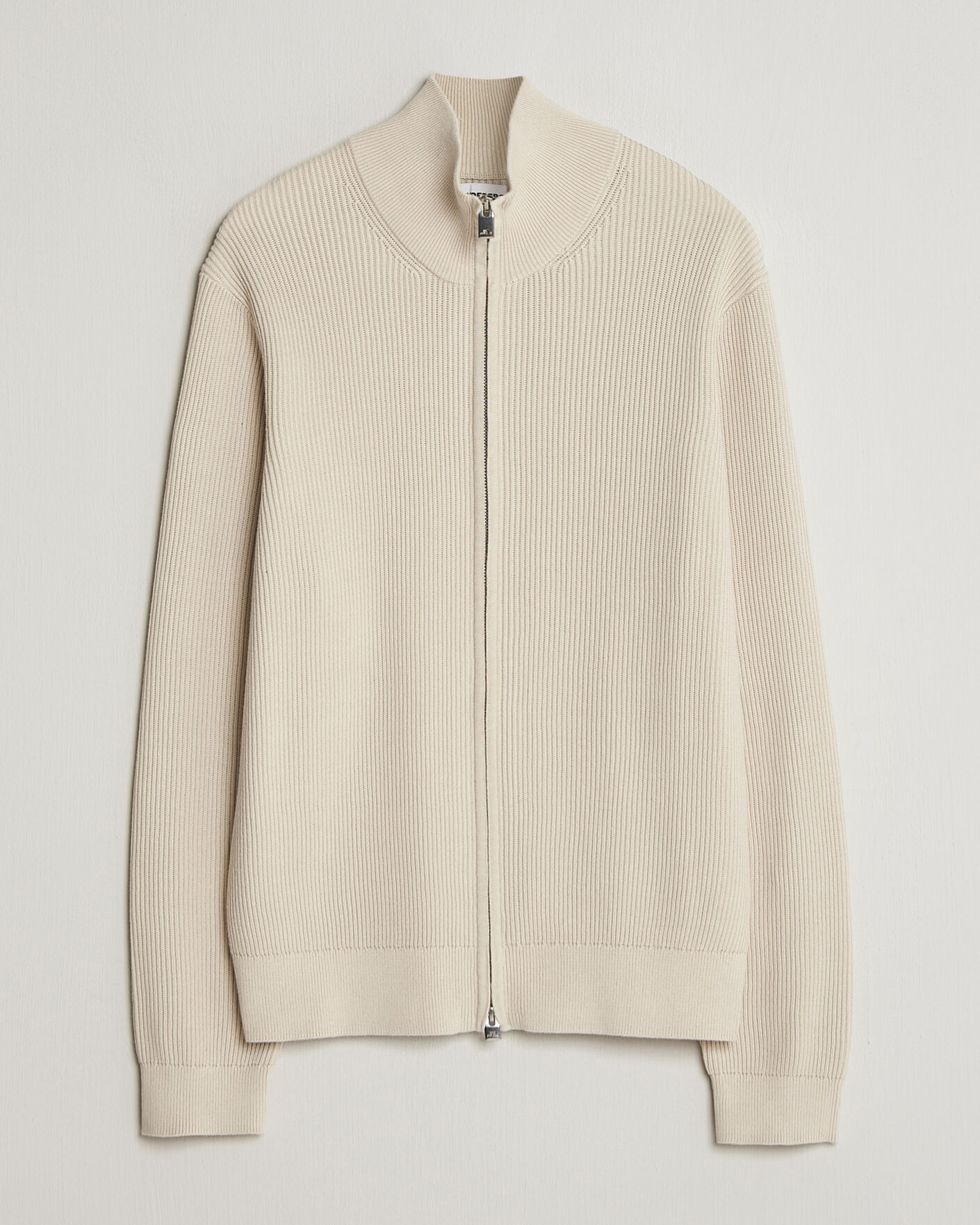 Uomini | Maglieria | J.Lindeberg | Alexis Full Zip Cardigan Moonbeam