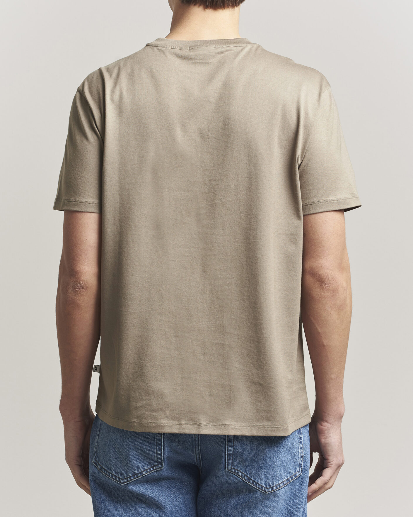Uomini | T-shirt | J.Lindeberg | Sid Basic T-Shirt Brindle