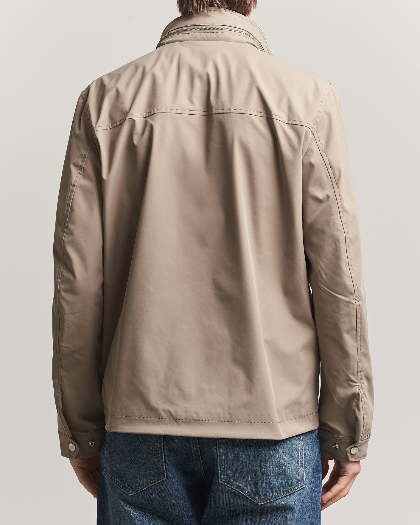 Uomini | Giacche | J.Lindeberg | Bailey Recyceled Poly Jacket Brindle