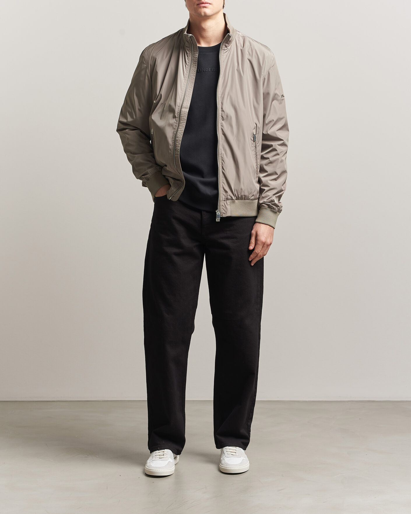 Uomini | Giacche | J.Lindeberg | Kevin Poly Jacket Brindle