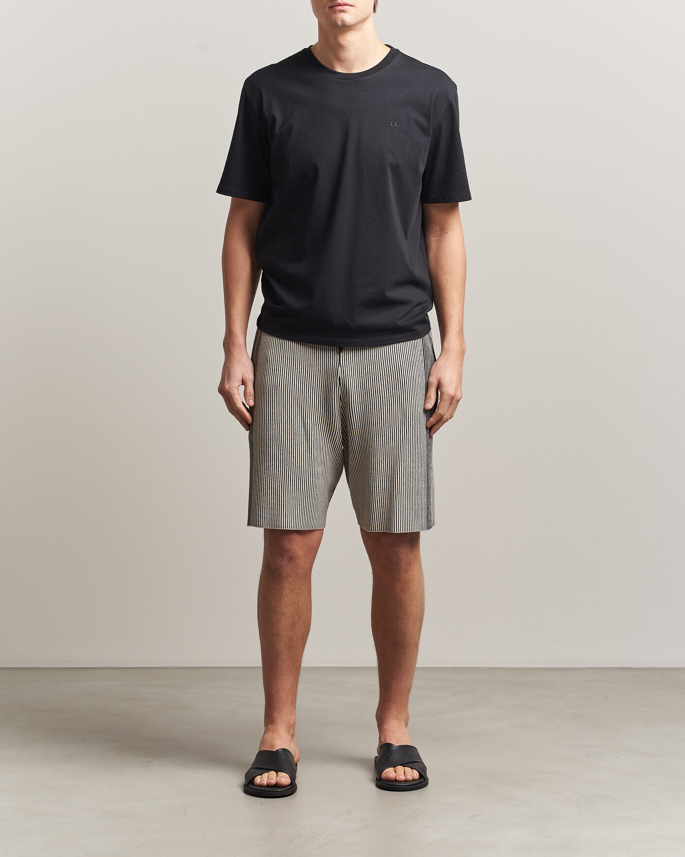 Uomini | Pantaloncini | J.Lindeberg | Simon Knitted Shorts Moonbeam