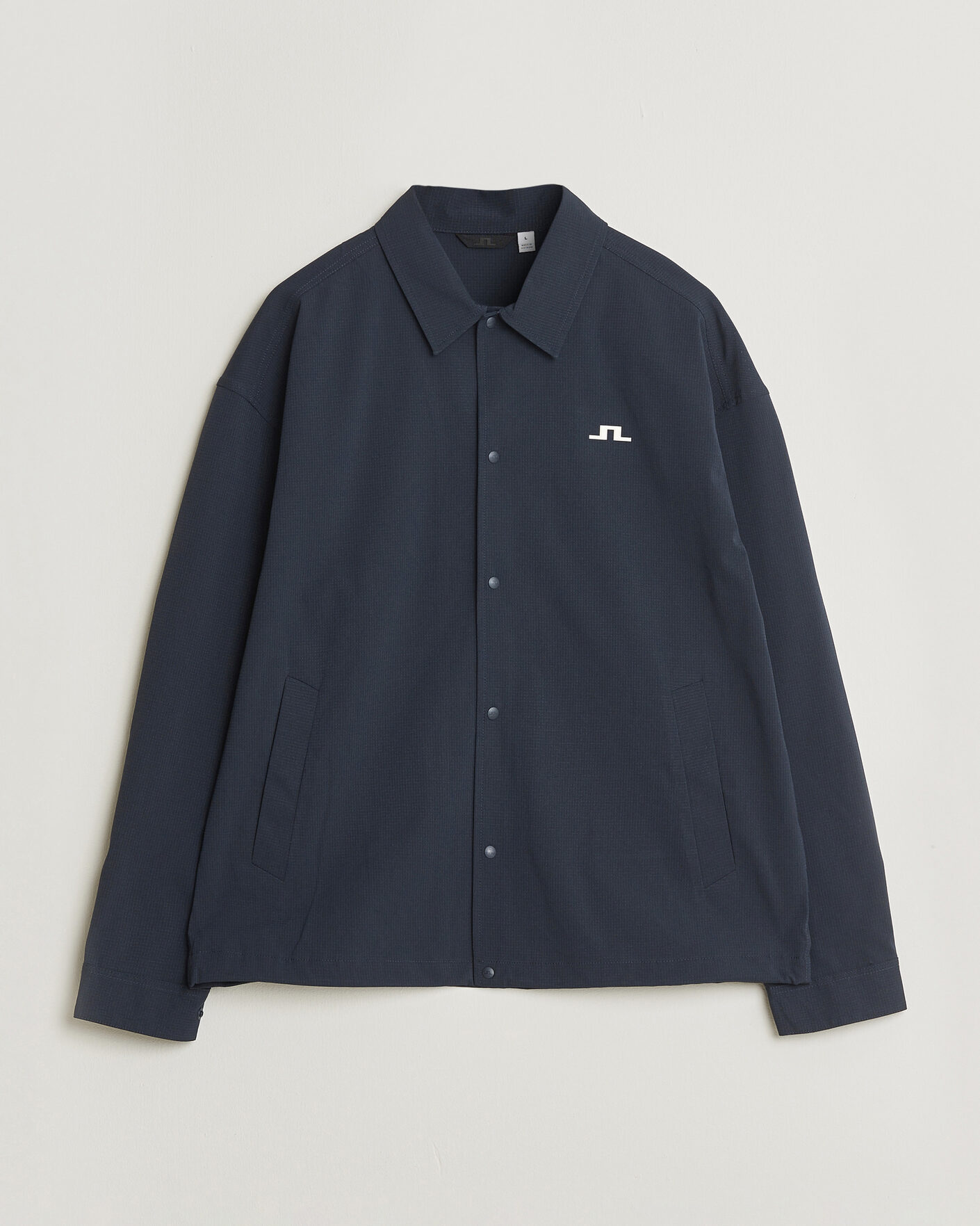 Uomini | Camicie | J.Lindeberg | Dex Coach Overshirt JL Navy