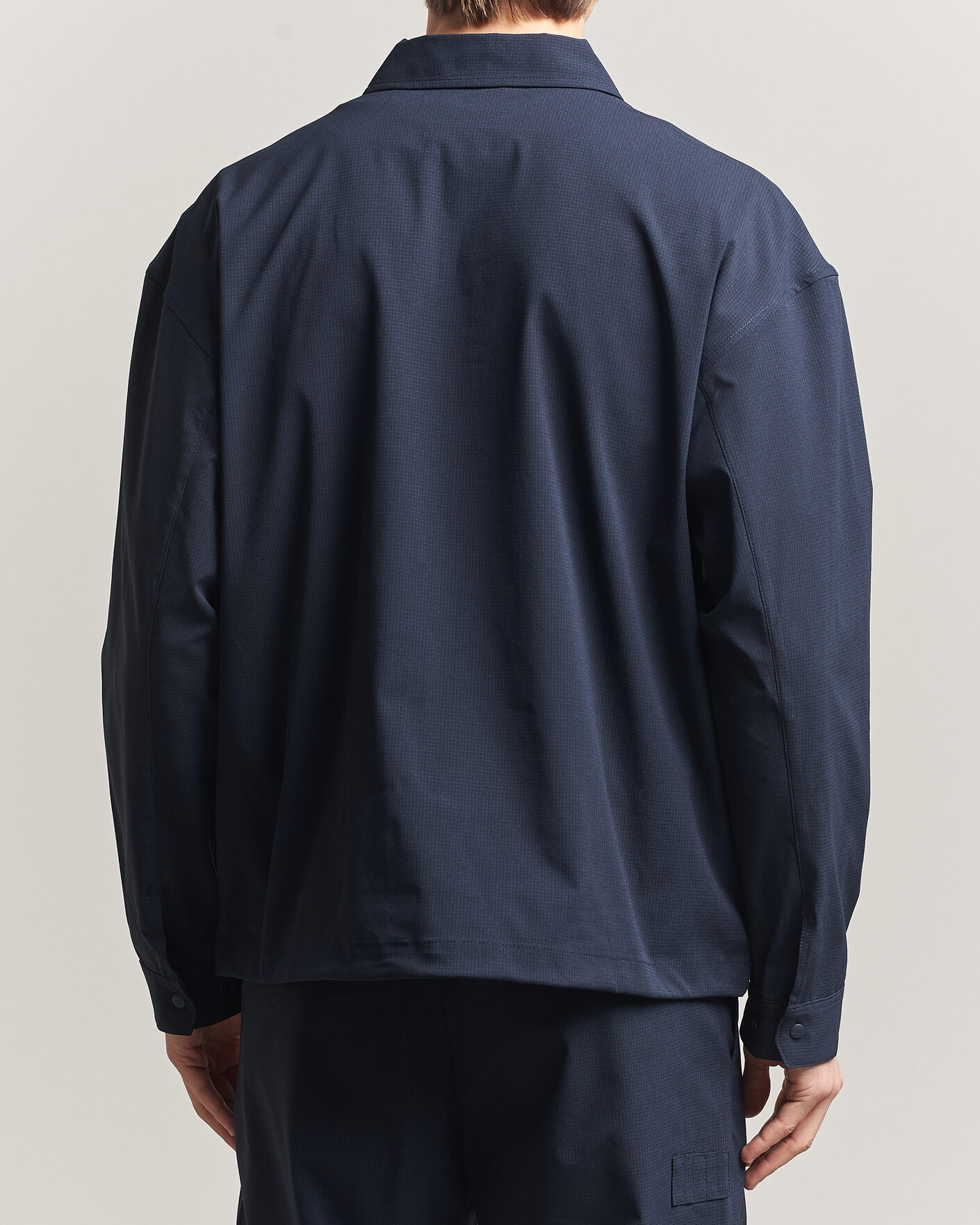 Uomini | Camicie | J.Lindeberg | Dex Coach Overshirt JL Navy