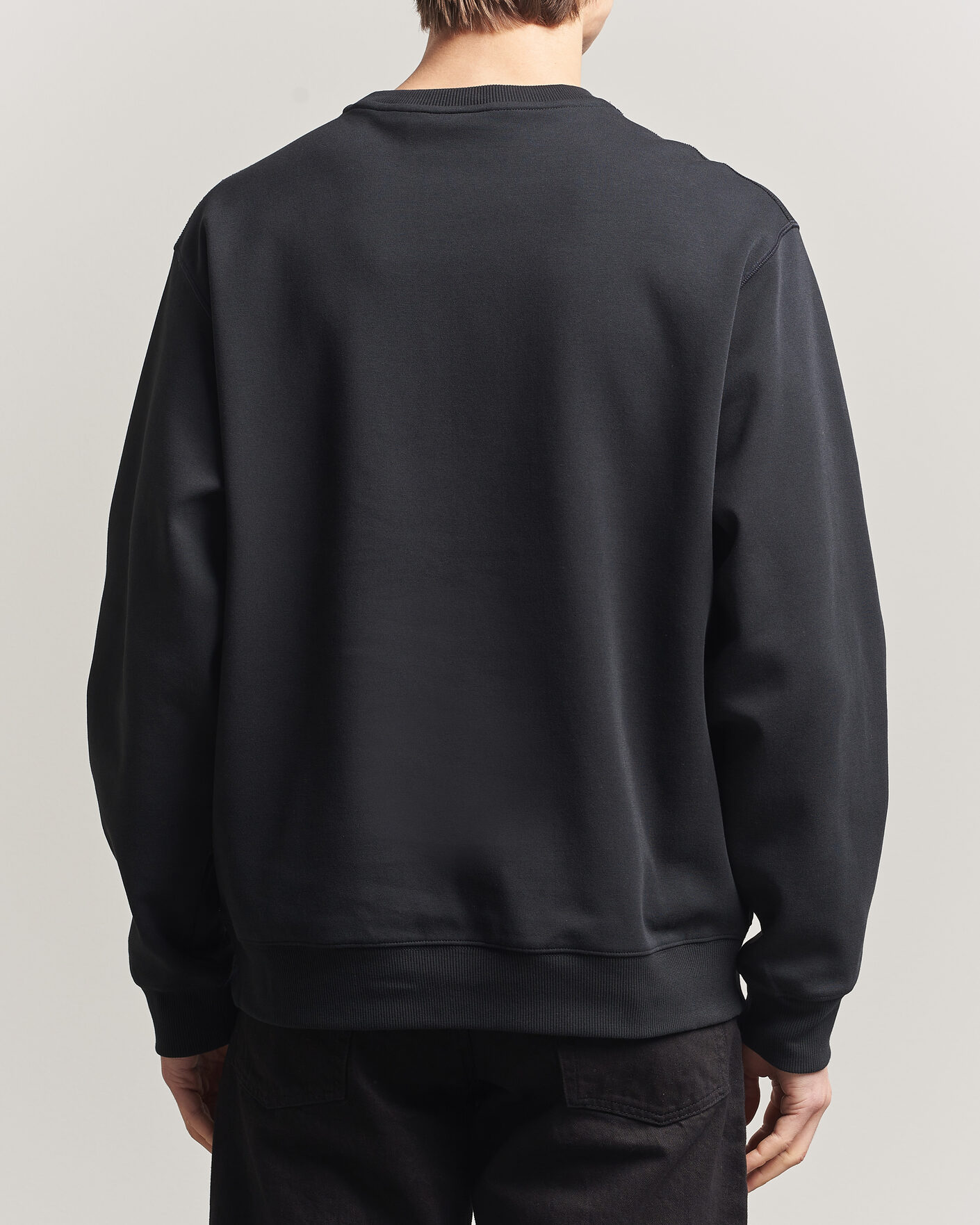 Uomini | Maglieria | J.Lindeberg | Club Crew Neck Black