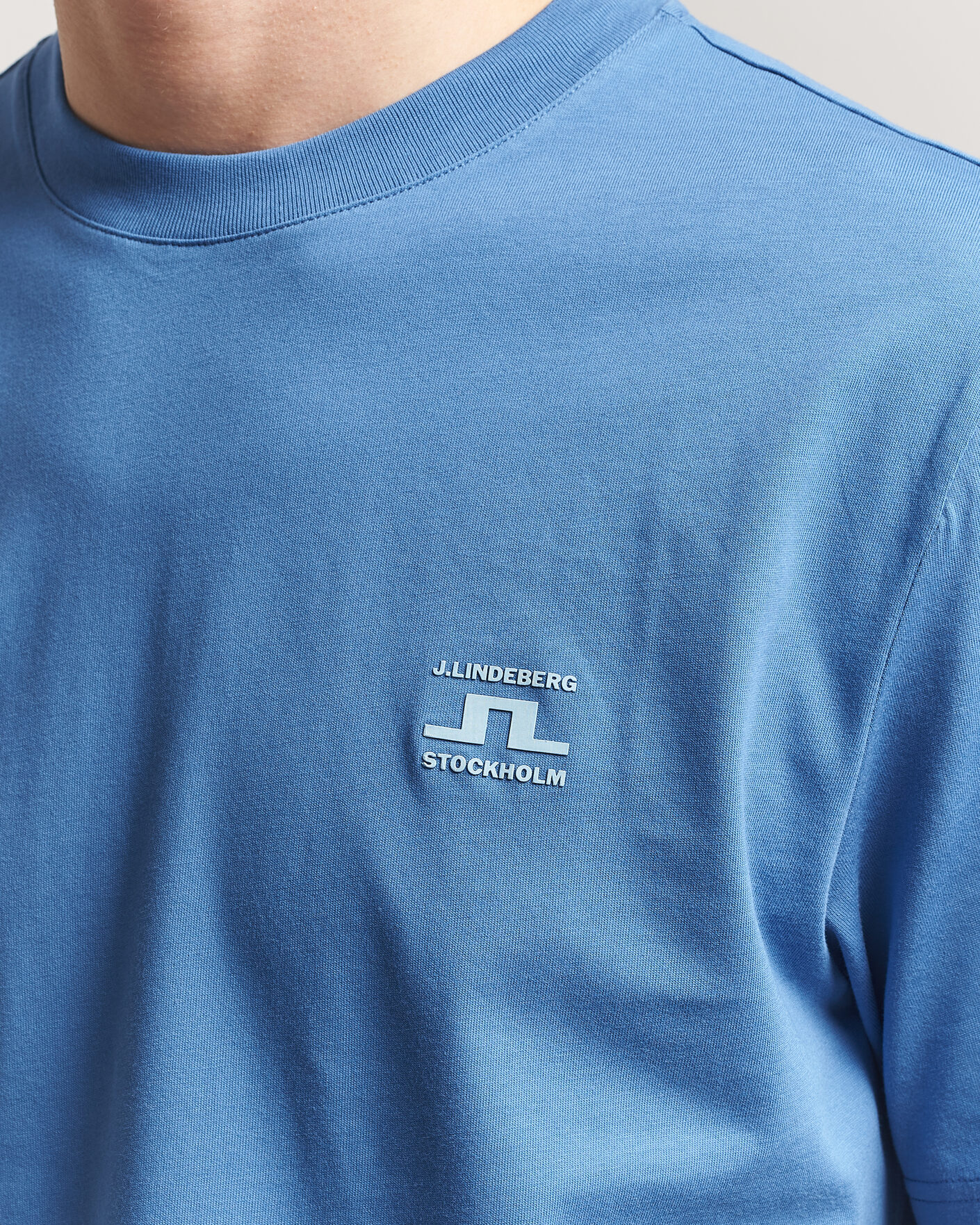 Uomini | T-shirt | J.Lindeberg | Parcie T-Shirt Federal Blue