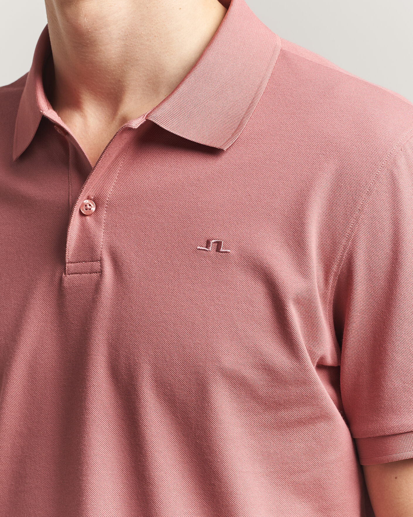 Uomini | Polo | J.Lindeberg | Verse Polo Withered Rose
