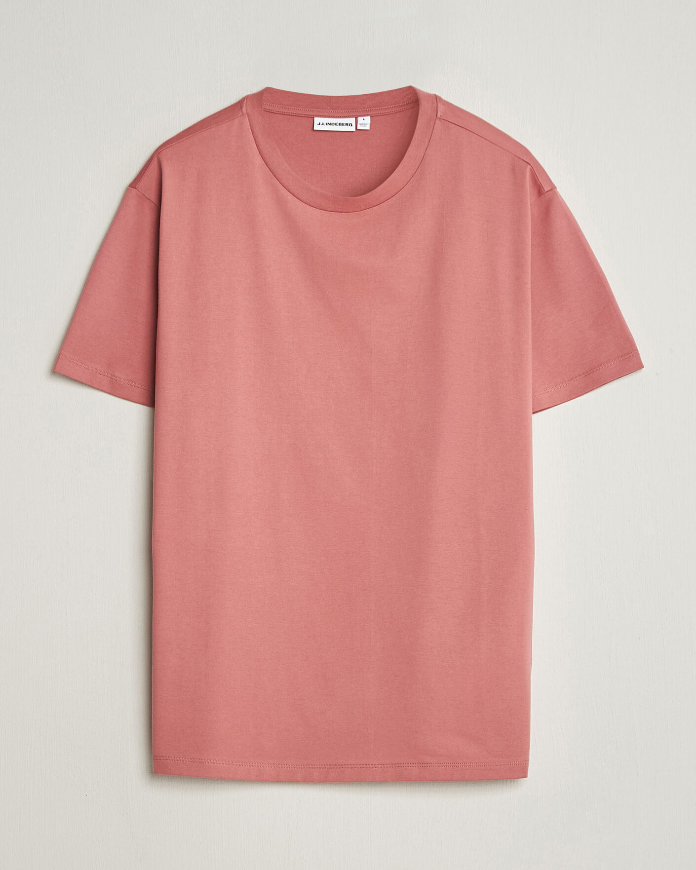 Uomini | T-shirt | J.Lindeberg | Sid Basic T-Shirt Withered Rose