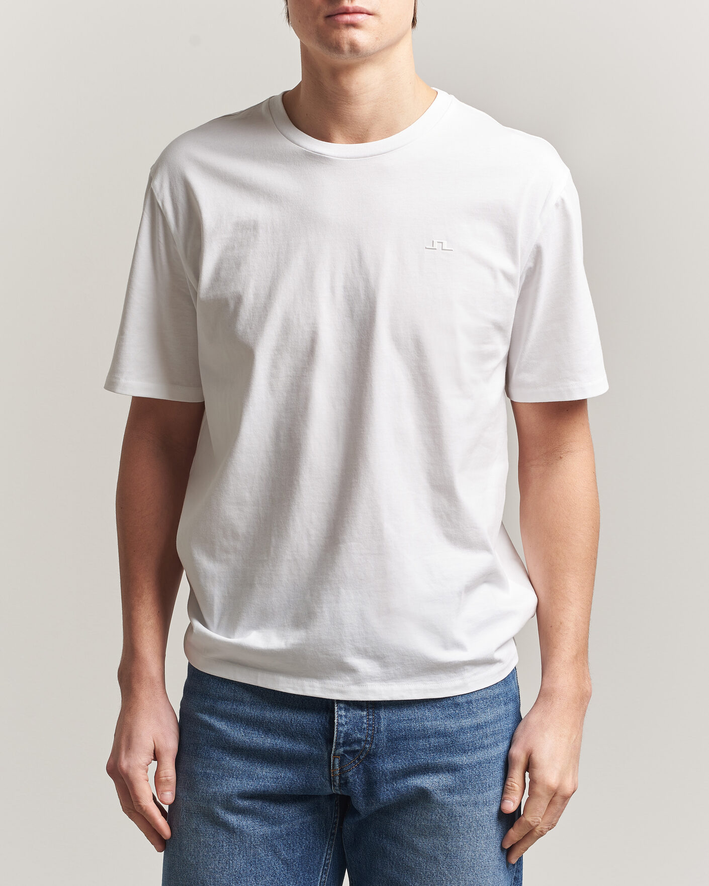 Uomini | T-shirt | J.Lindeberg | Alpha T-Shirt White