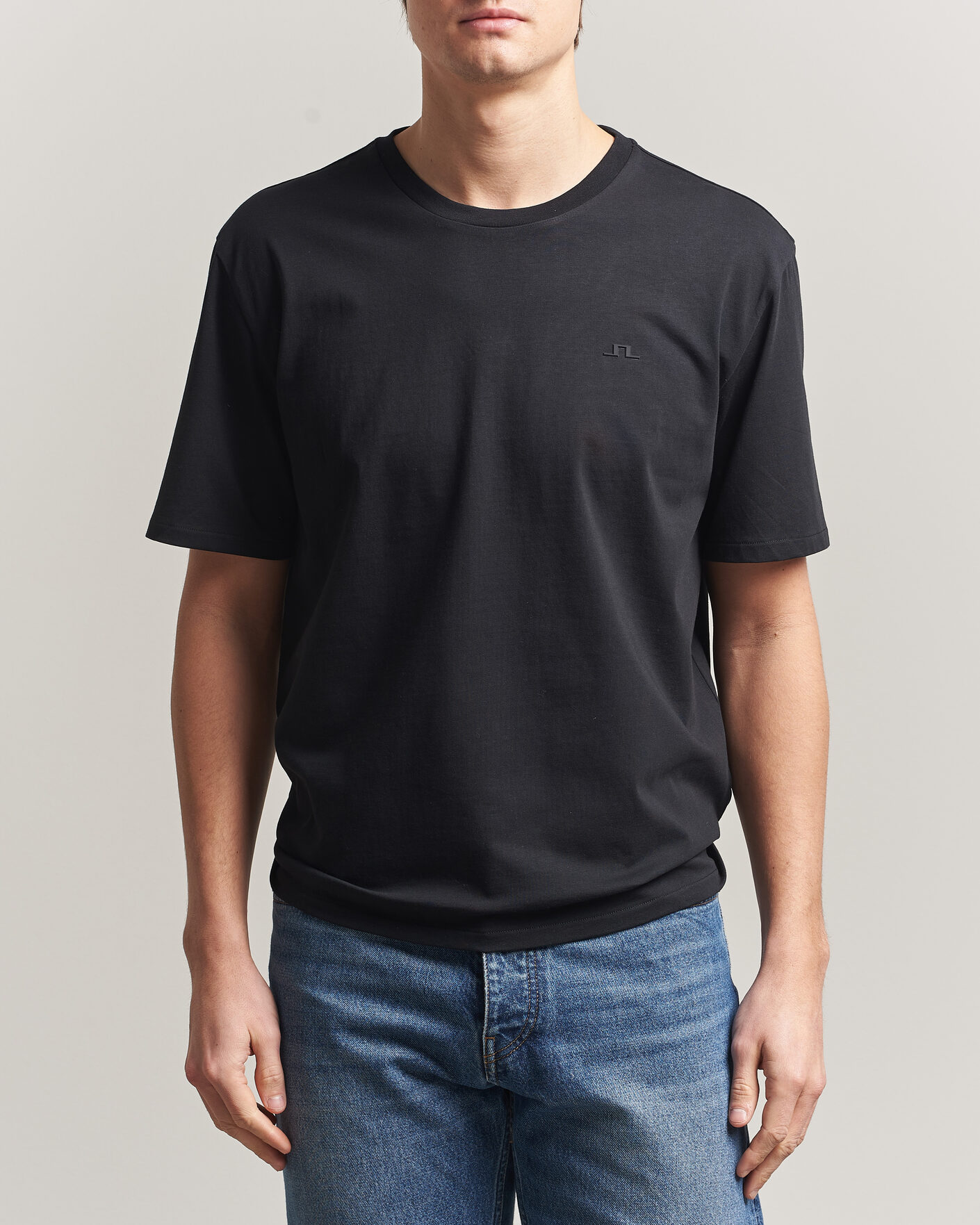 Uomini | T-shirt | J.Lindeberg | Alpha T-Shirt Black
