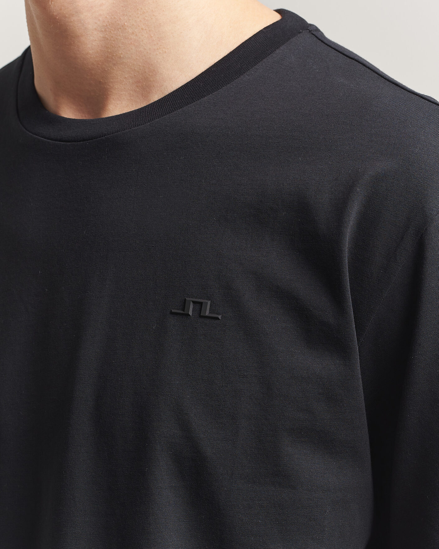 Uomini | T-shirt | J.Lindeberg | Alpha T-Shirt Black