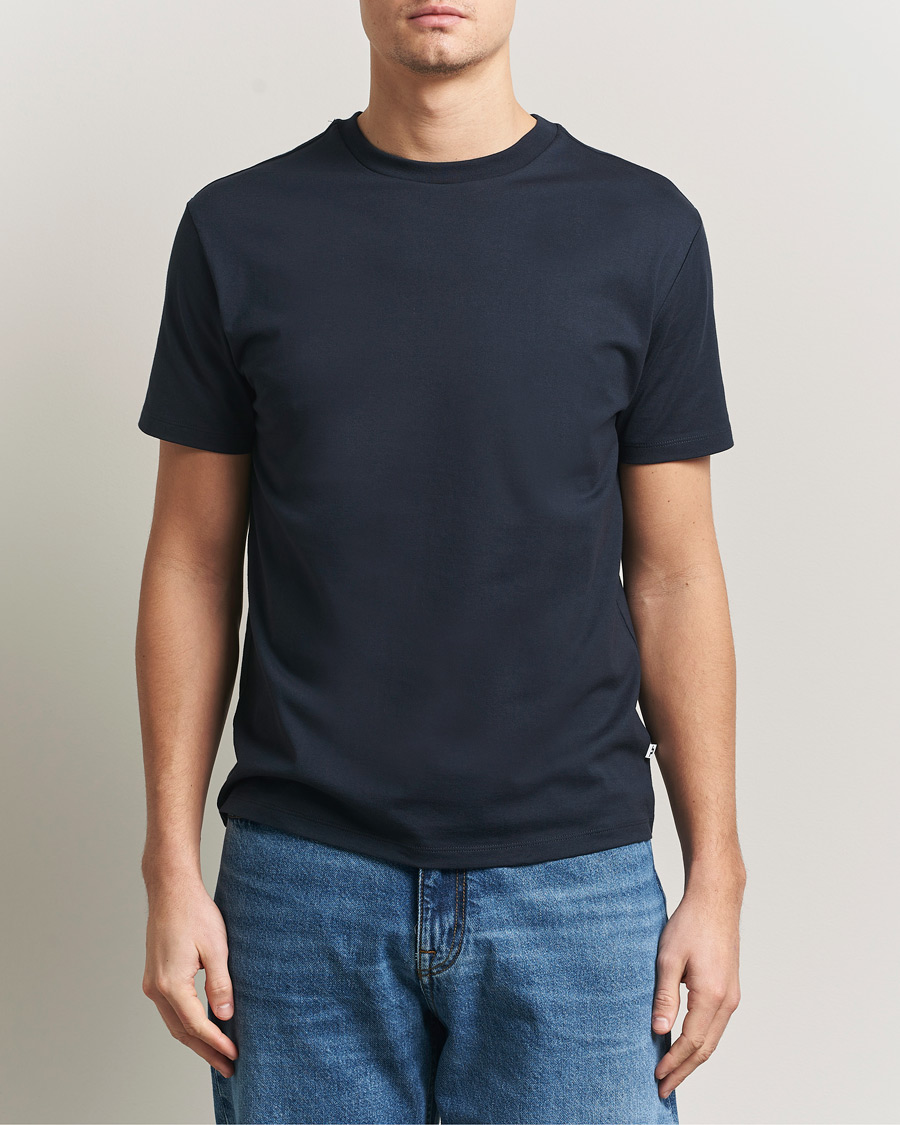 Uomini | T-shirt | J.Lindeberg | Sid Basic T-Shirt JL Navy