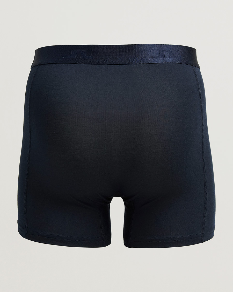 Uomini | Biancheria intima | J.Lindeberg | 3-Pack Bridge Lyocell Boxer JL Navy
