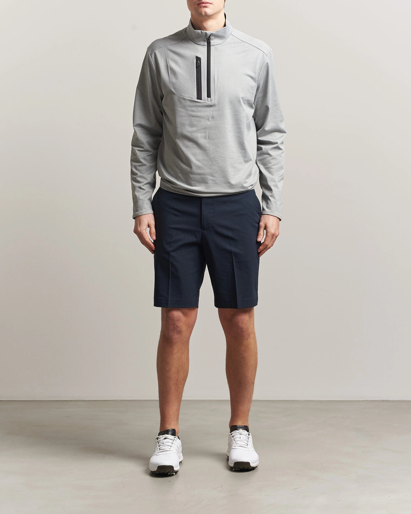 Uomini | Pantaloncini | J.Lindeberg | Vent Golf Shorts JL Navy