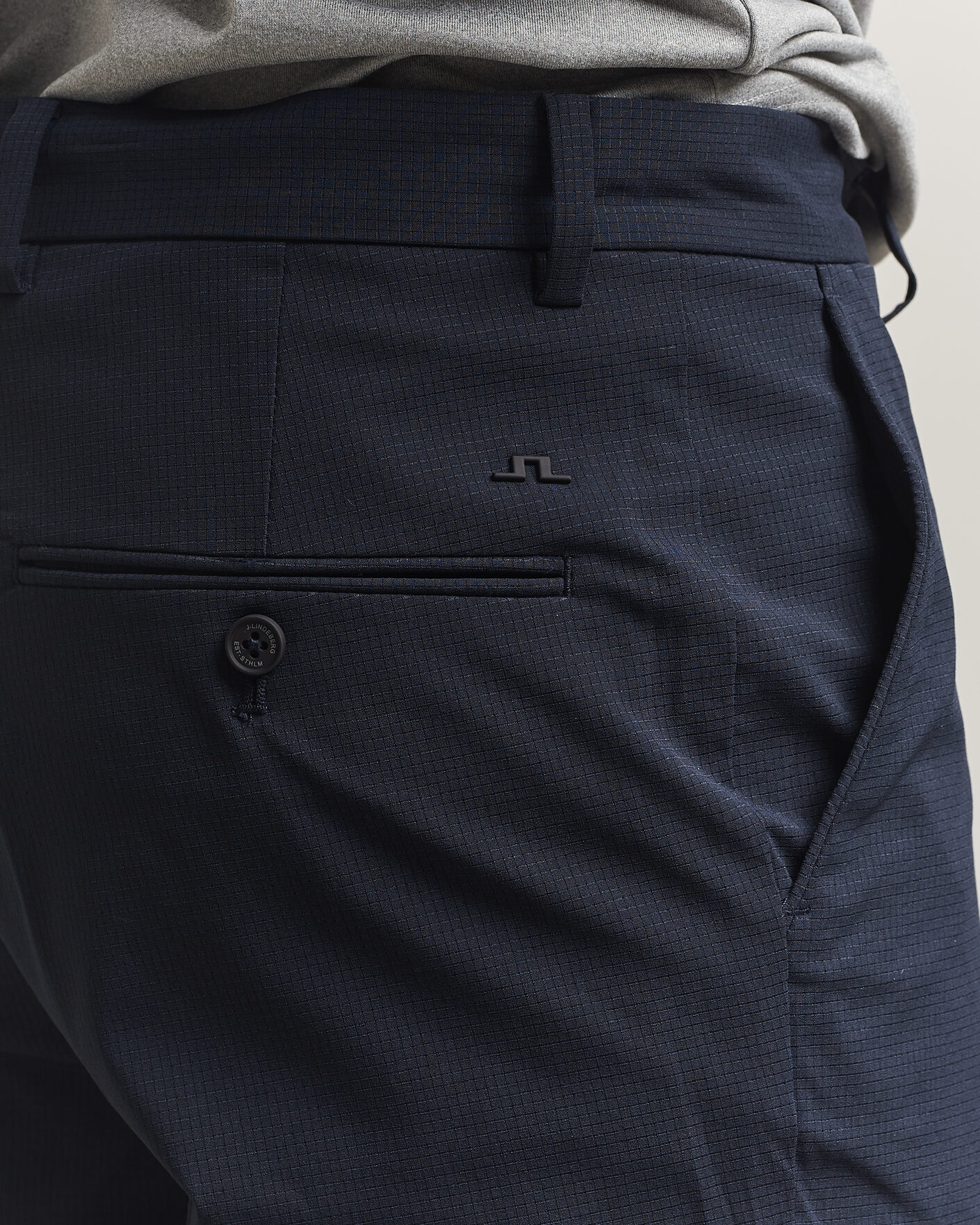 Uomini | Pantaloncini | J.Lindeberg | Vent Golf Shorts JL Navy