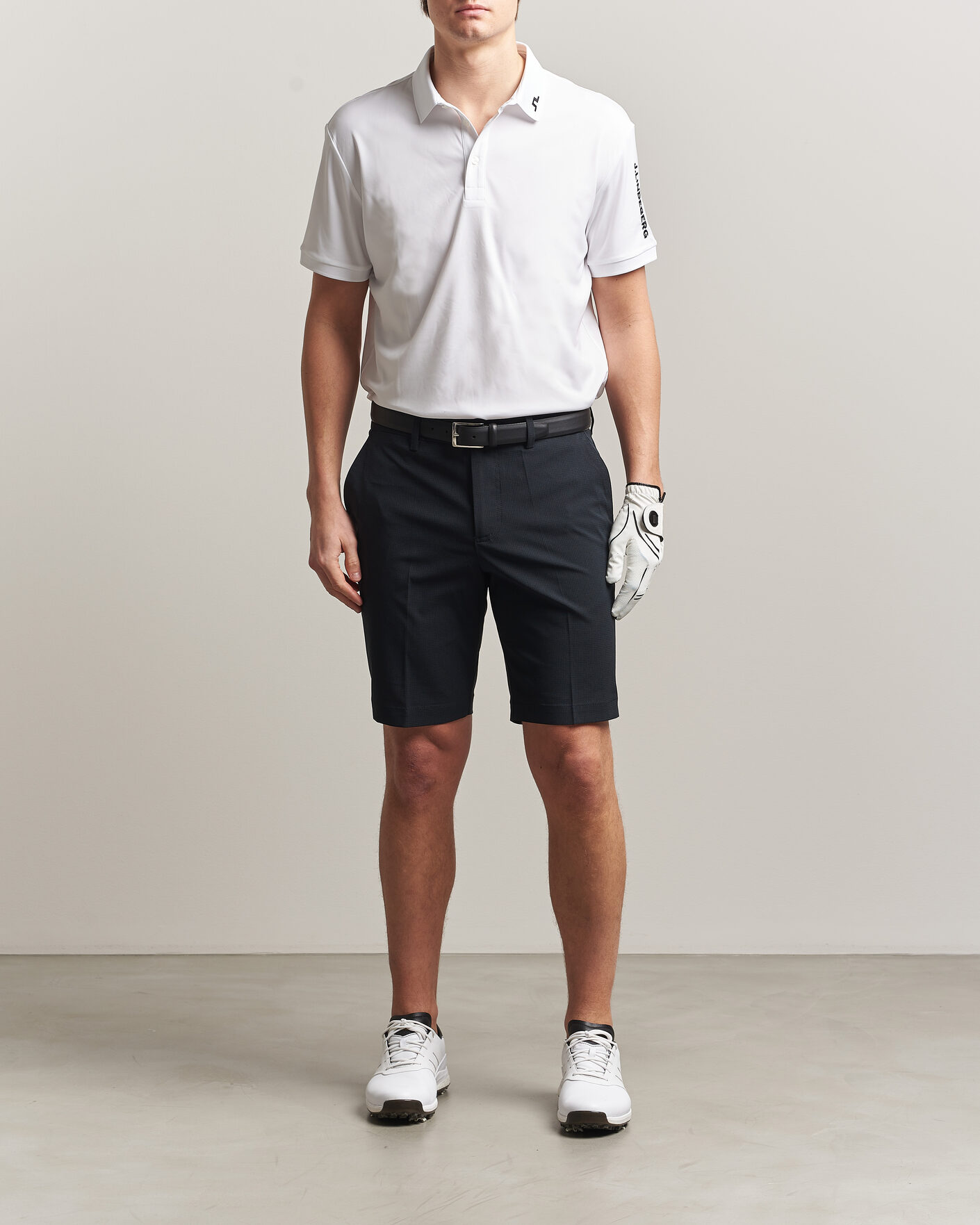 Uomini | Pantaloncini | J.Lindeberg | Vent Golf Shorts Black