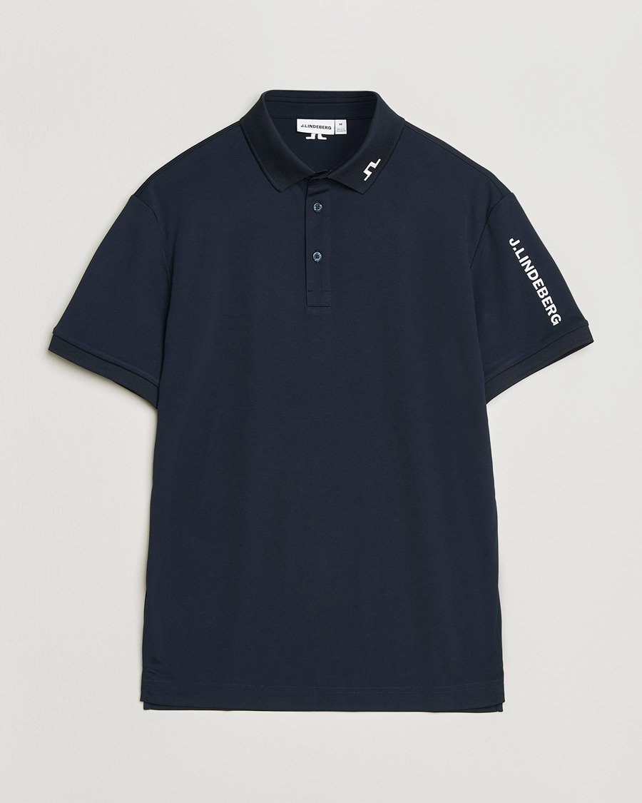 Uomini | Polo | J.Lindeberg | Tour Tech Polo JL Navy