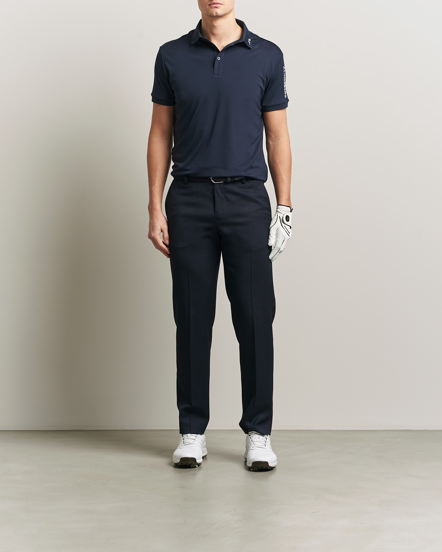 Uomini | Polo | J.Lindeberg | Tour Tech Polo JL Navy