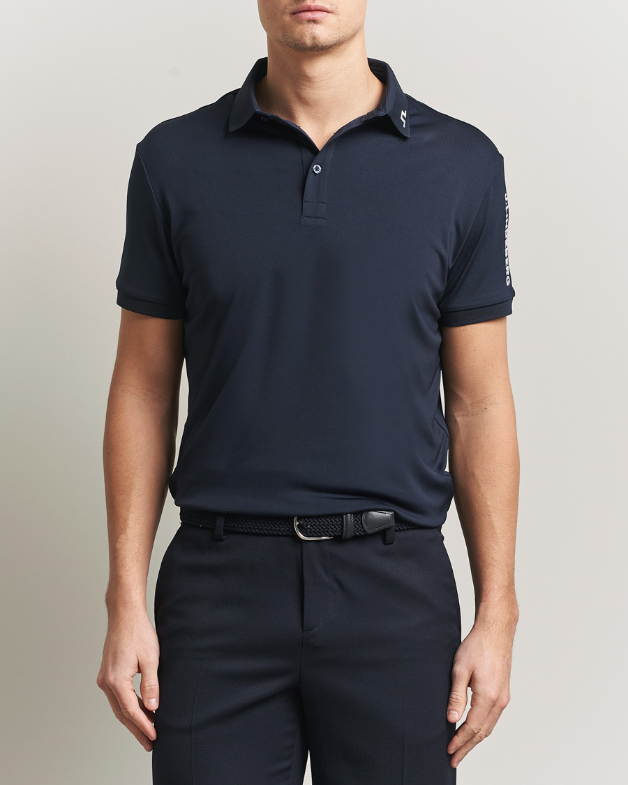 Uomini | Polo | J.Lindeberg | Tour Tech Polo JL Navy