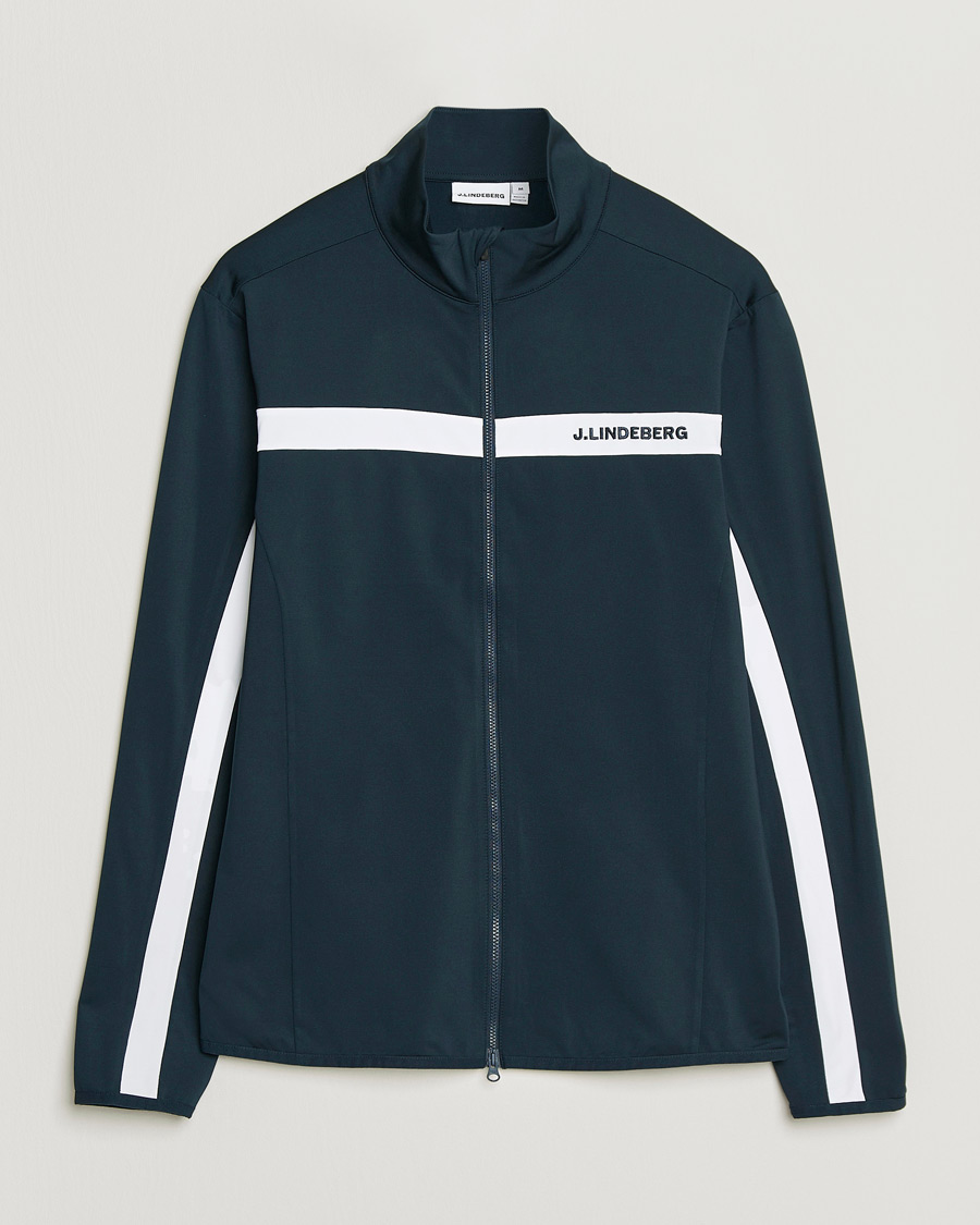 Uomini | Maglieria | J.Lindeberg | Jarvis Mid Layer Full Zip JL Navy