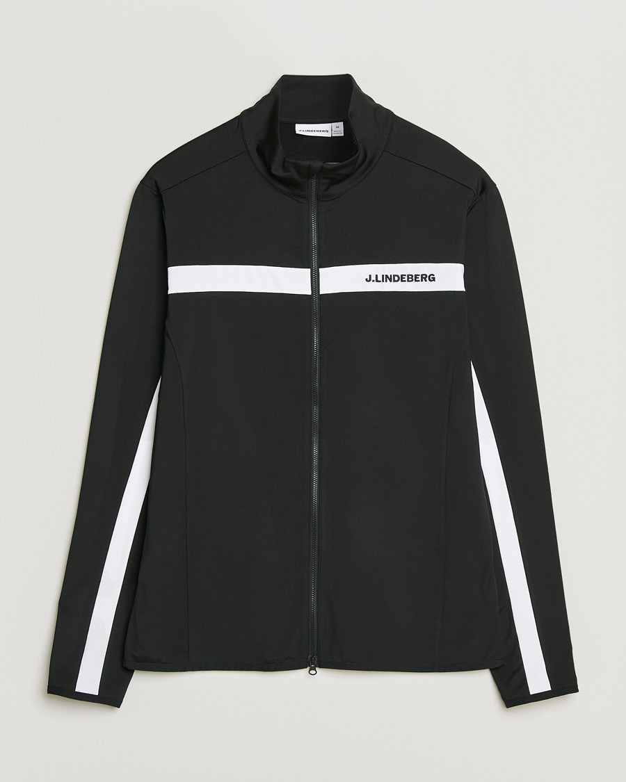 Uomini | Maglieria | J.Lindeberg | Jarvis Mid Layer Full Zip Black